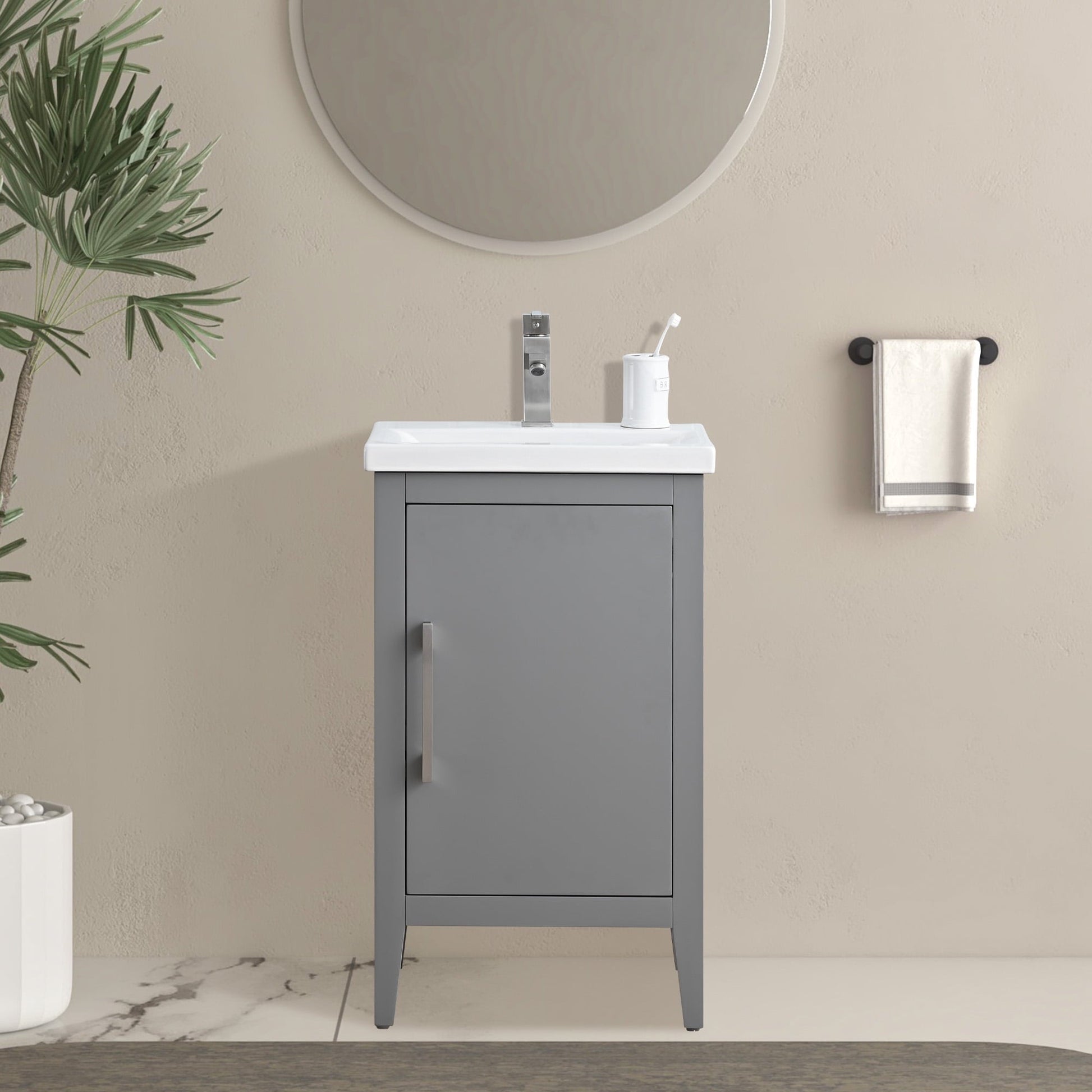 Cashmere Gray / Brushed Nickel
