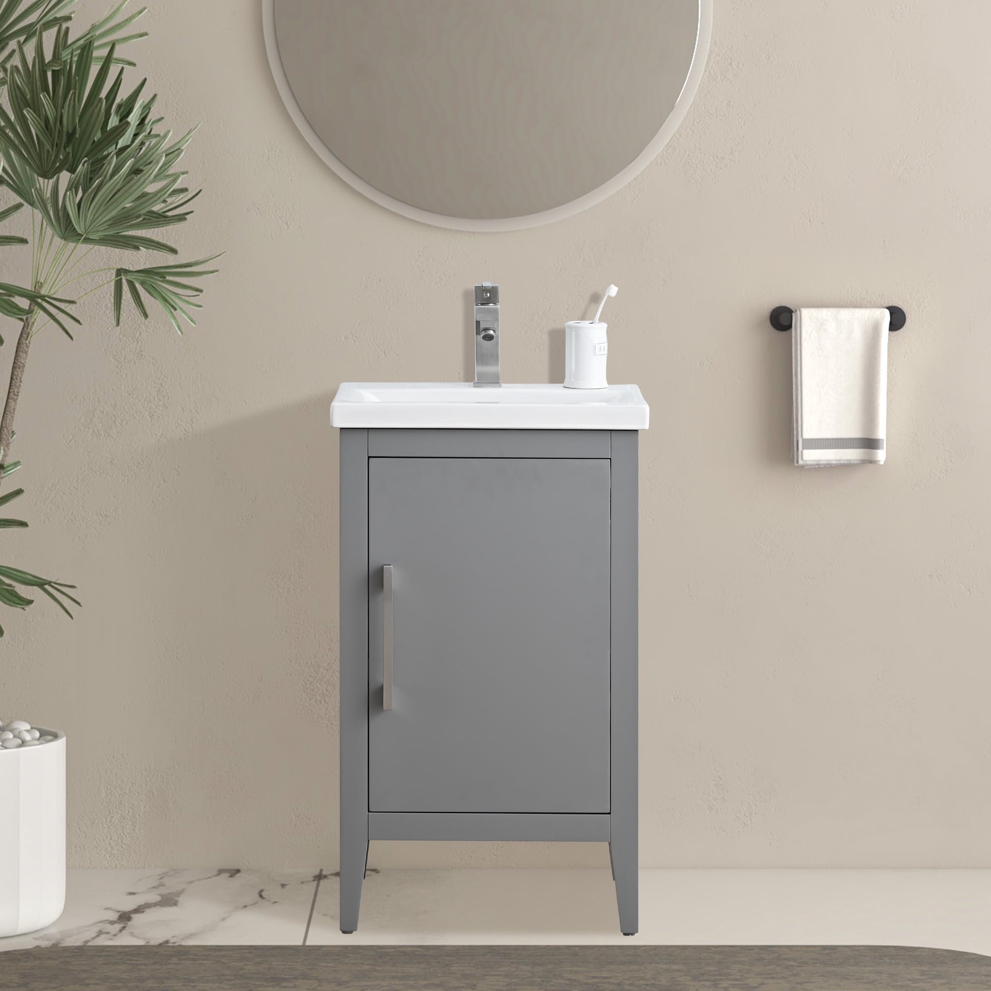 Cashmere Gray / Brushed Nickel
