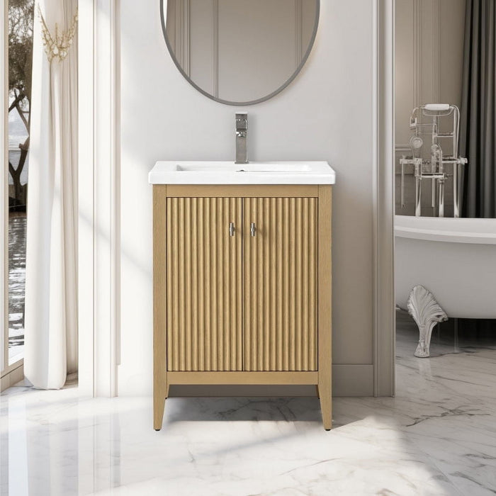 Linear Natural Oak / Brushed Nickel