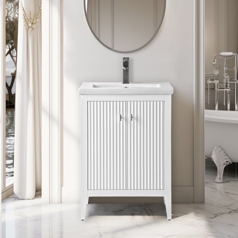 Linear White / Brushed Nickel