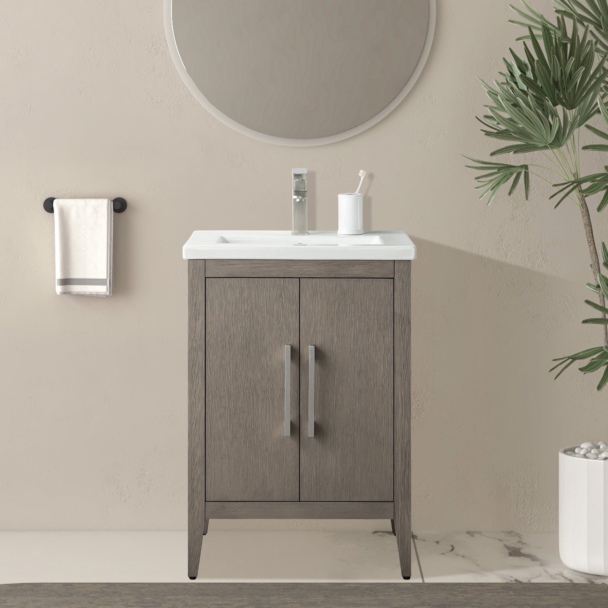 Driftwood Gray / Brushed Nickel