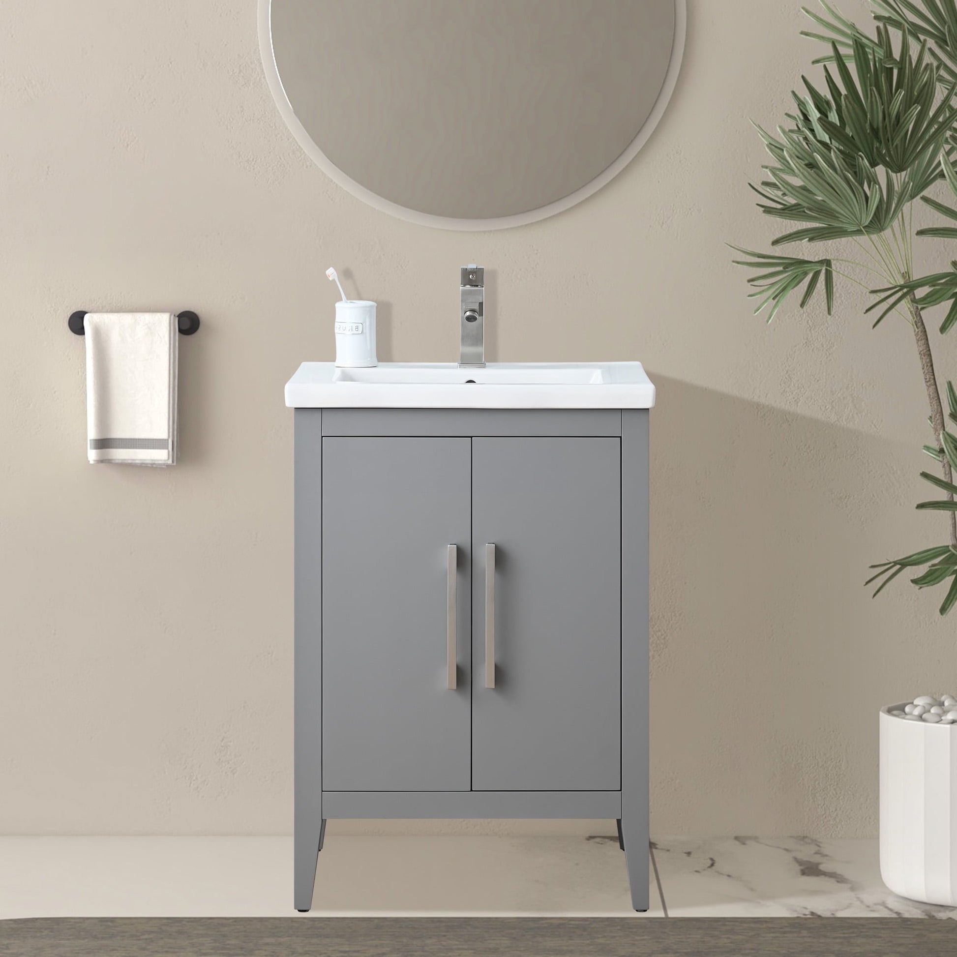Cashmere Gray / Brushed Nickel