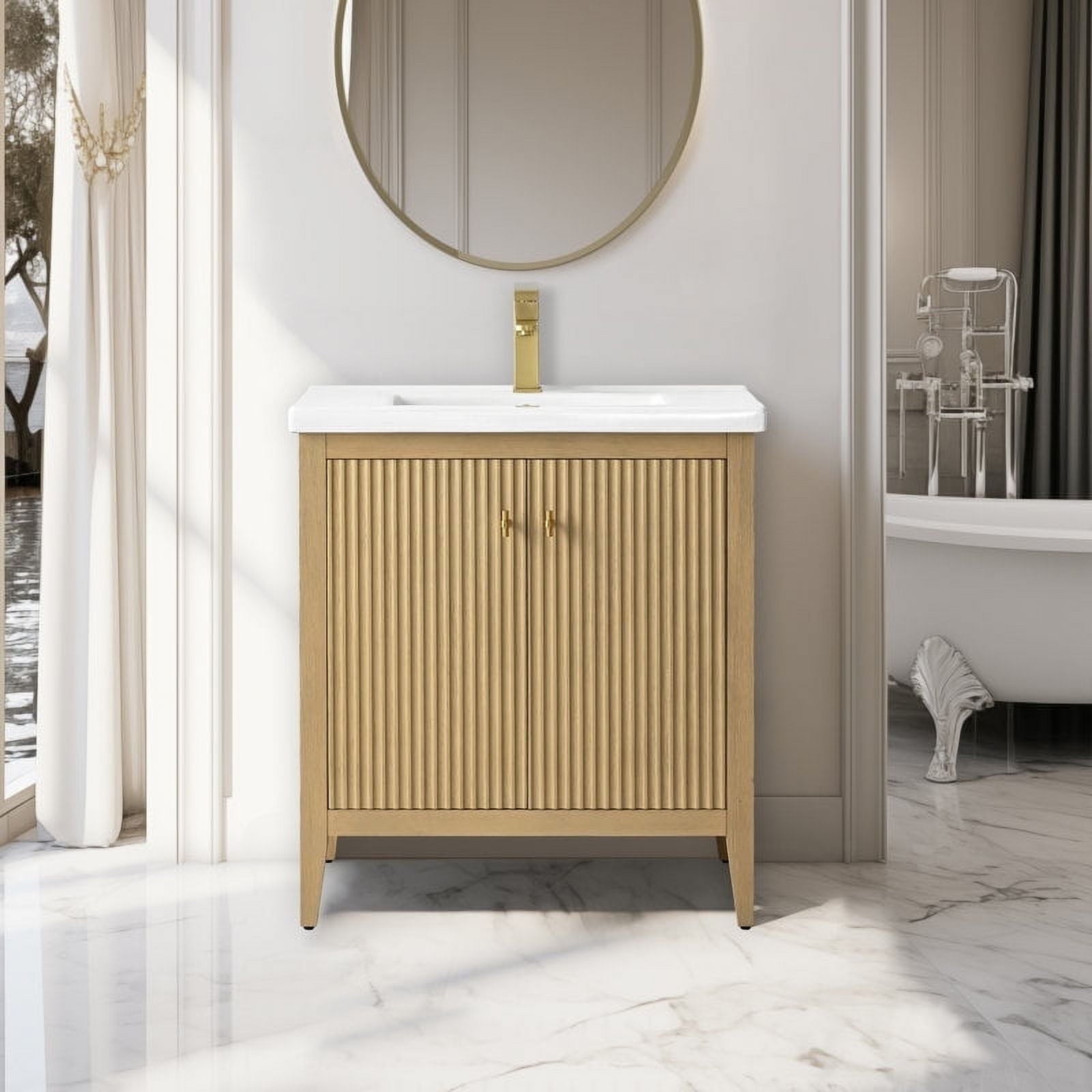 Natural Oak / Golden Brushed