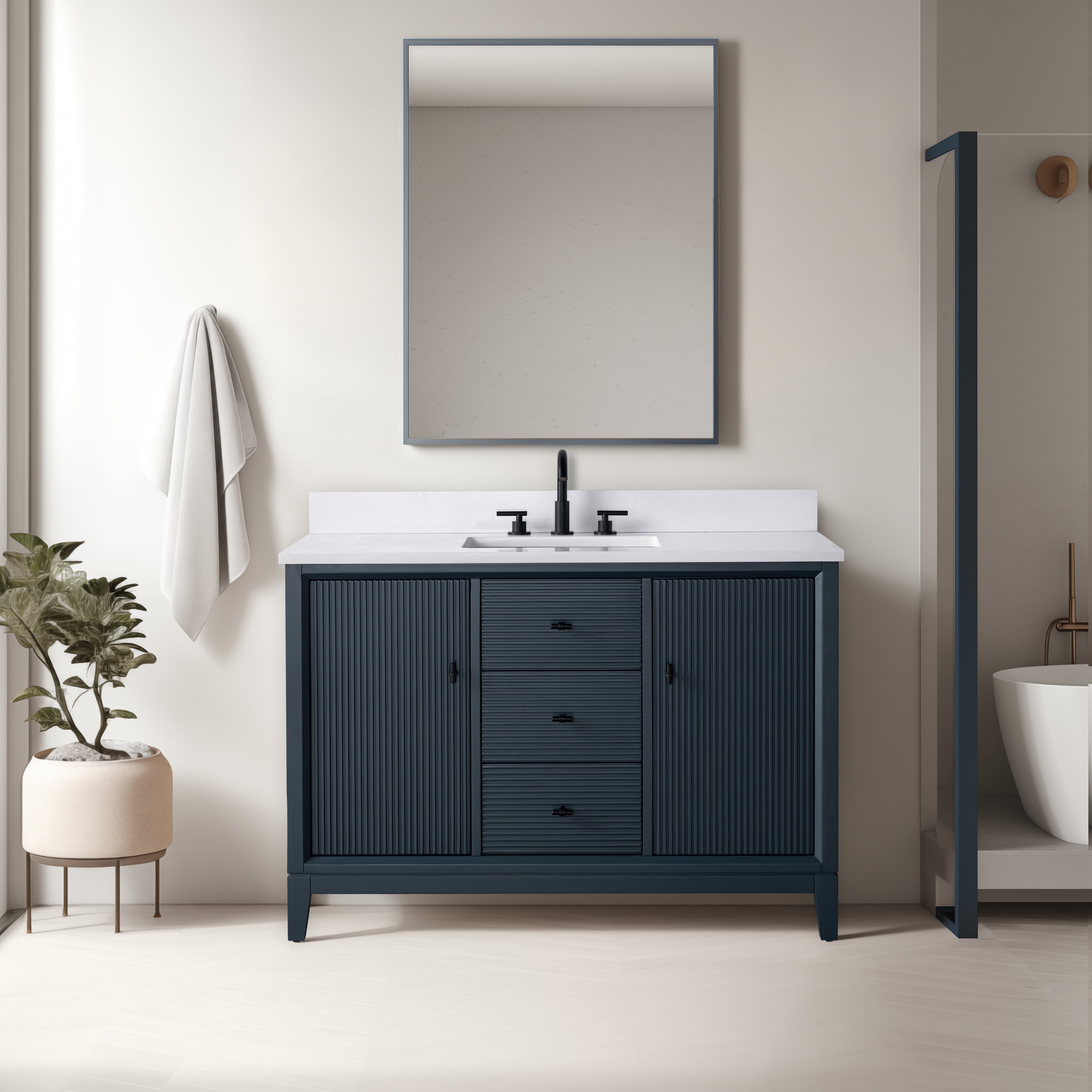 Linear Vintage Spruce Blue / Matte Black