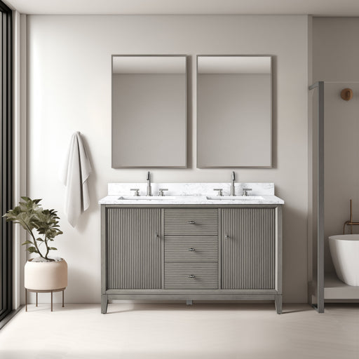 Linear Driftwood Gray / Brushed Nickel