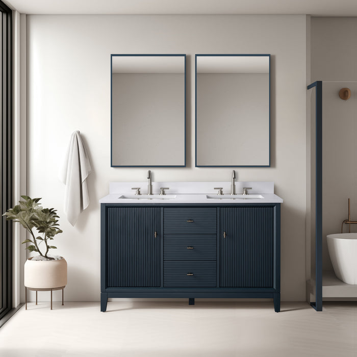 Linear Vintage Spruce Blue / Brushed Nickel