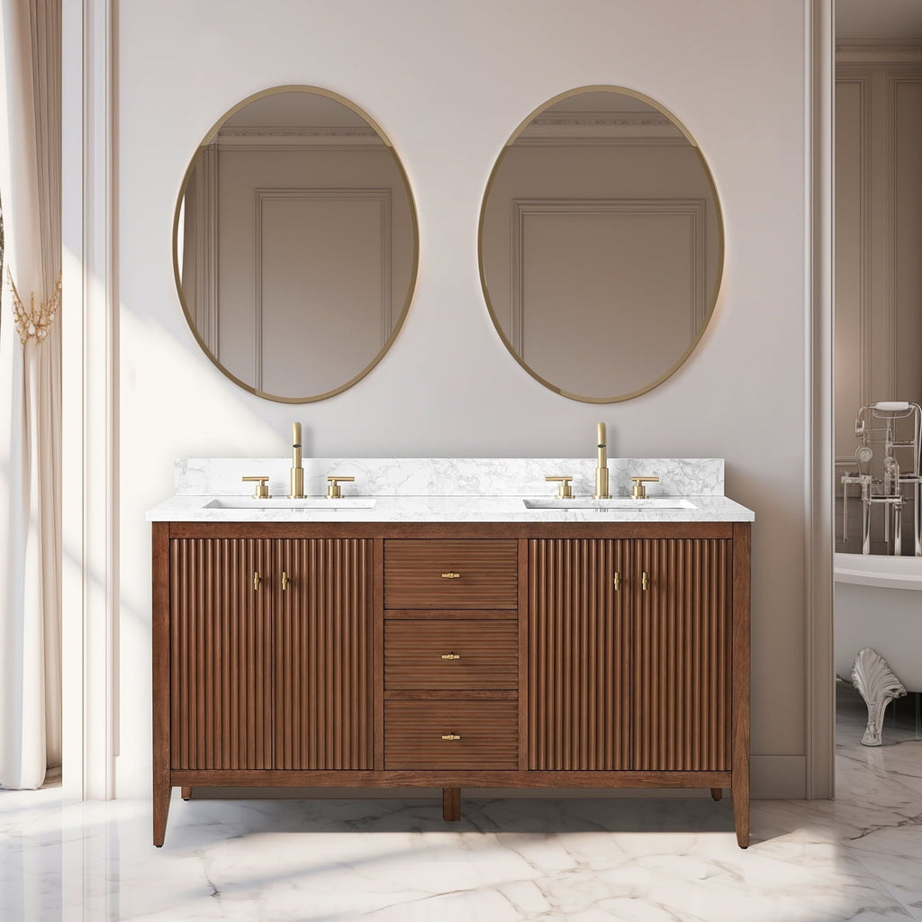 Linear Walnut / Golden Brushed