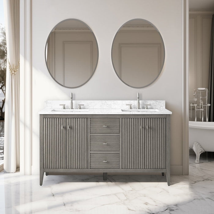 Linear Driftwood Gray / Brushed Nickel