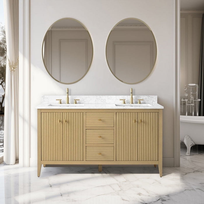 Linear Natural Oak / Golden Brushed