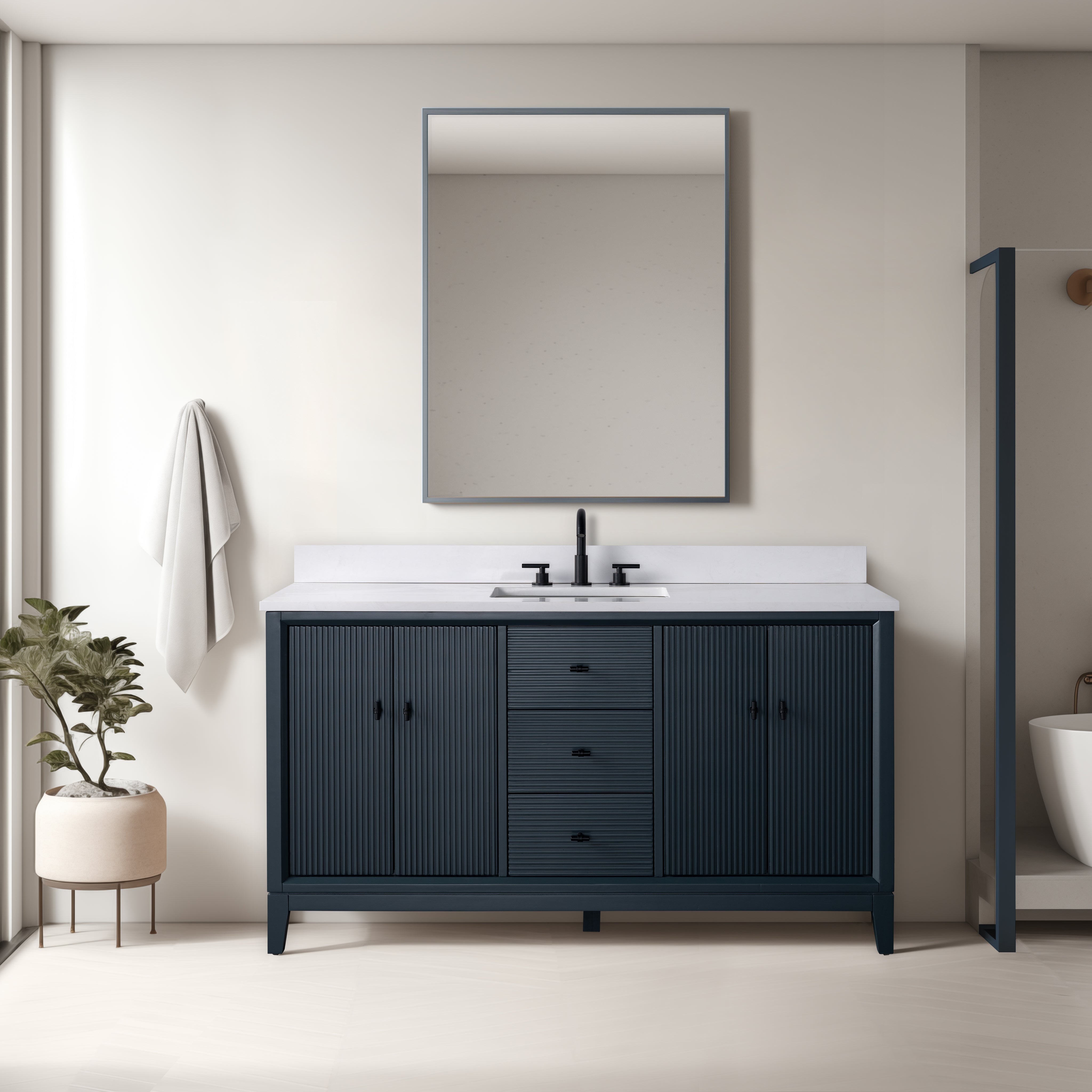 Linear Vintage Spruce Blue / Matte Black