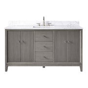 Linear Driftwood Gray / Brushed Nickel