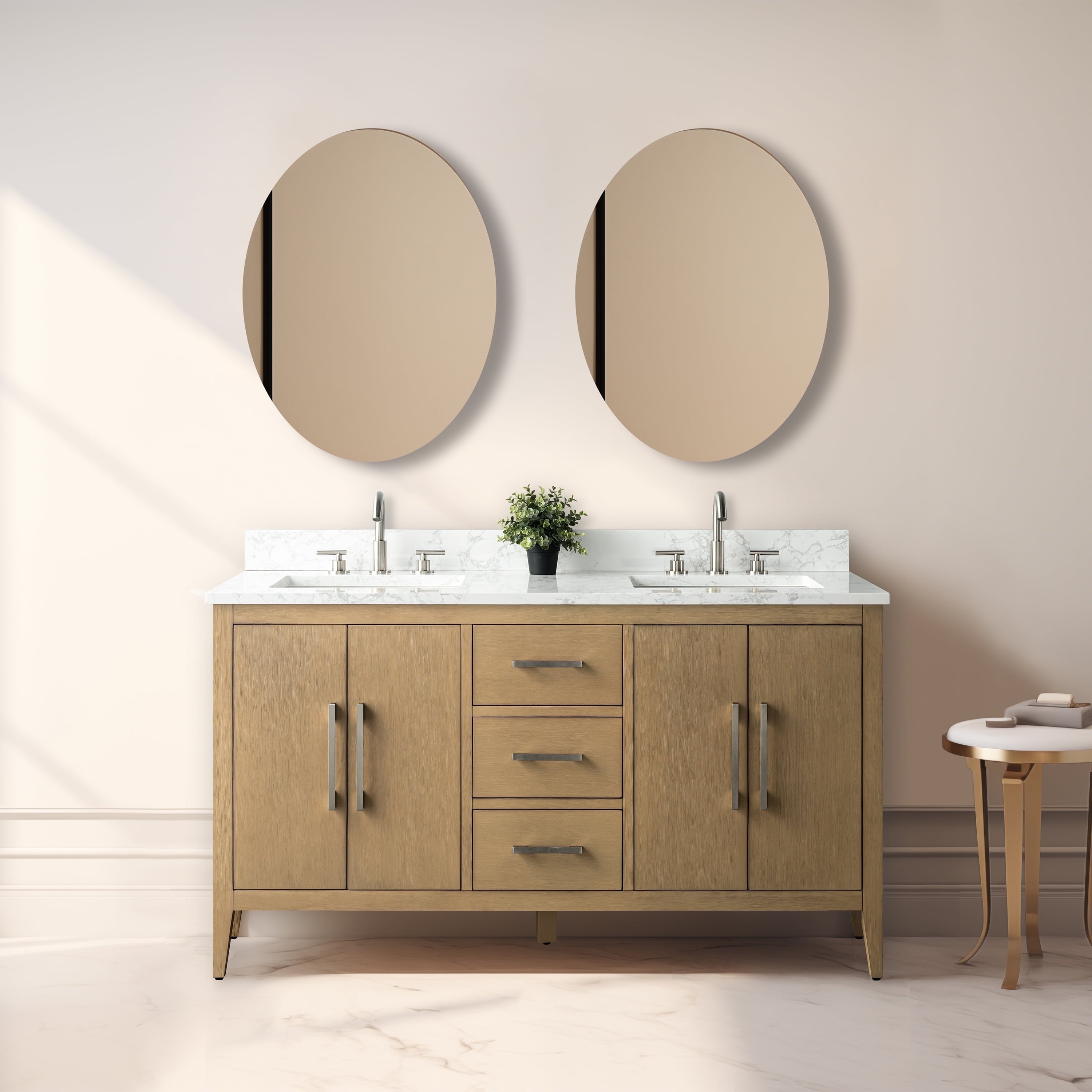 Natural Oak / Brushed Nickel