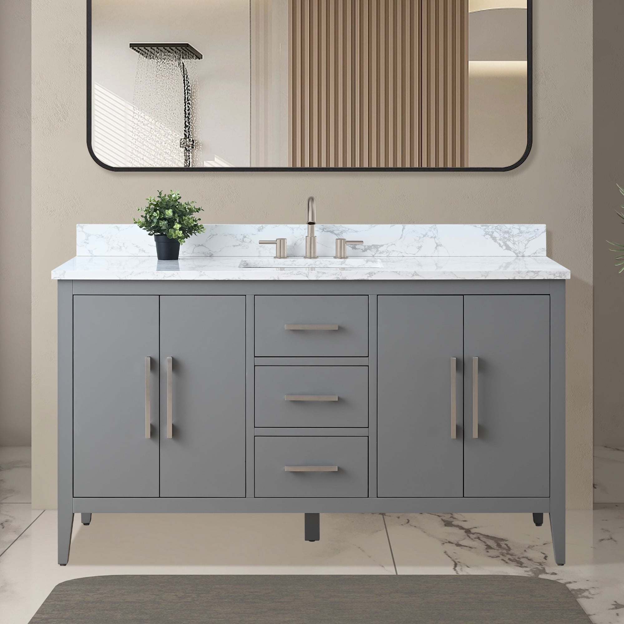 Cashmere Gray / Brushed Nickel