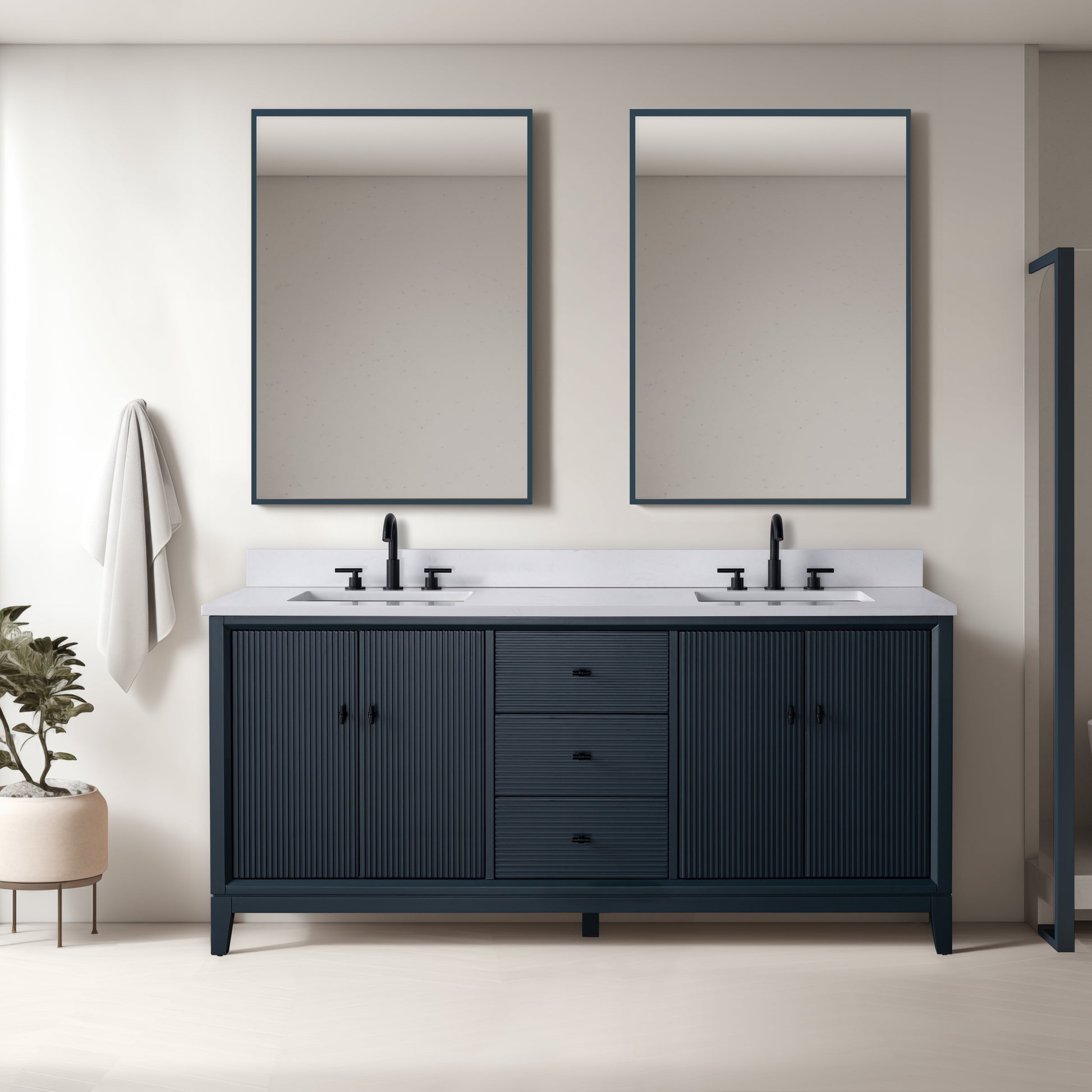 Linear Vintage Spruce Blue / Matte Black