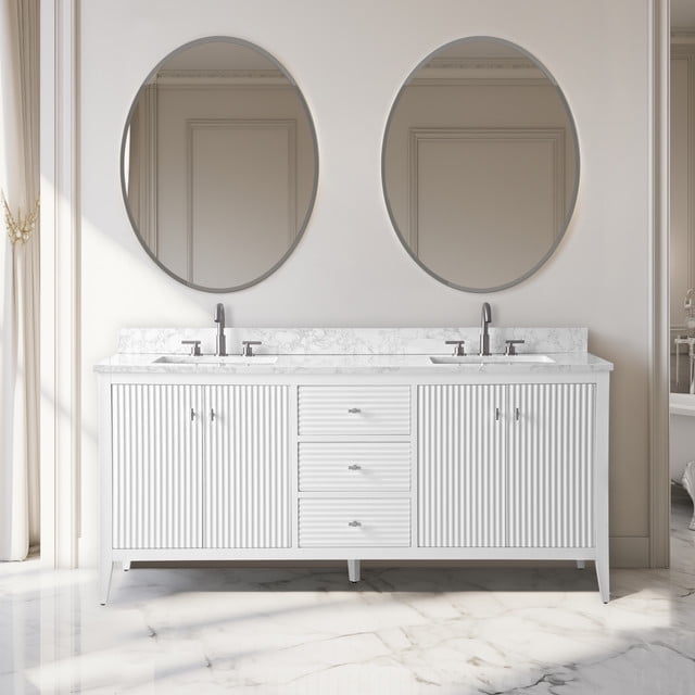 Linear White / Brushed Nickel