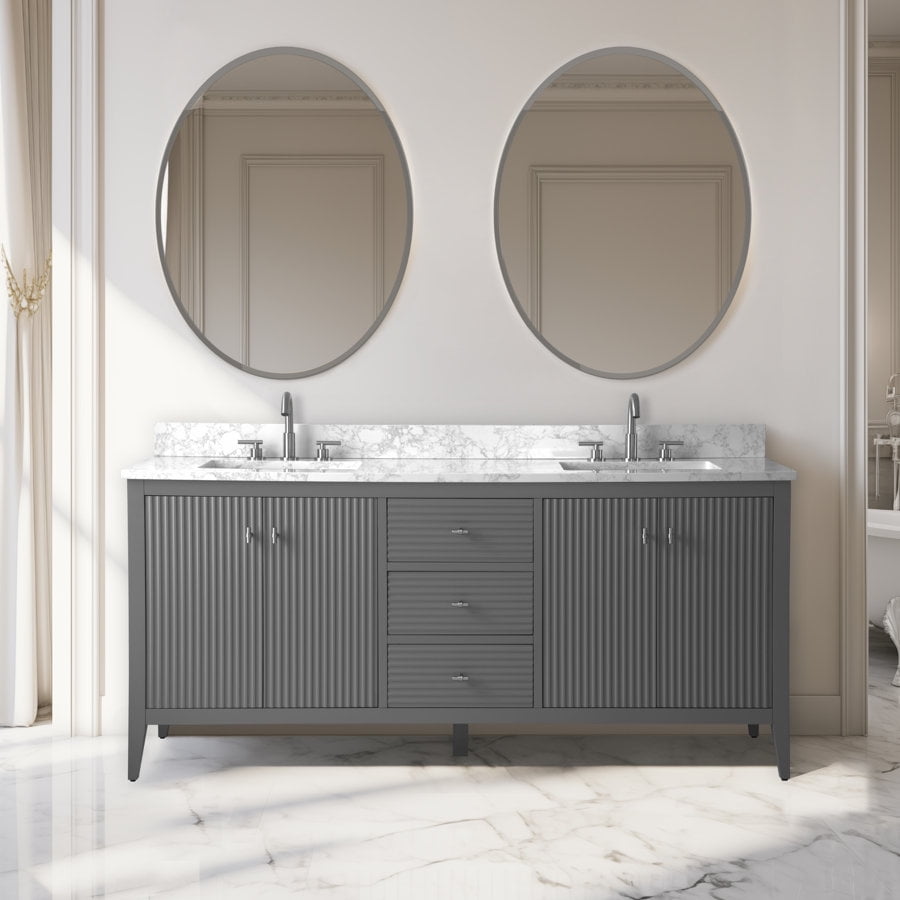 Linear Cashmere Gray / Brushed Nickel