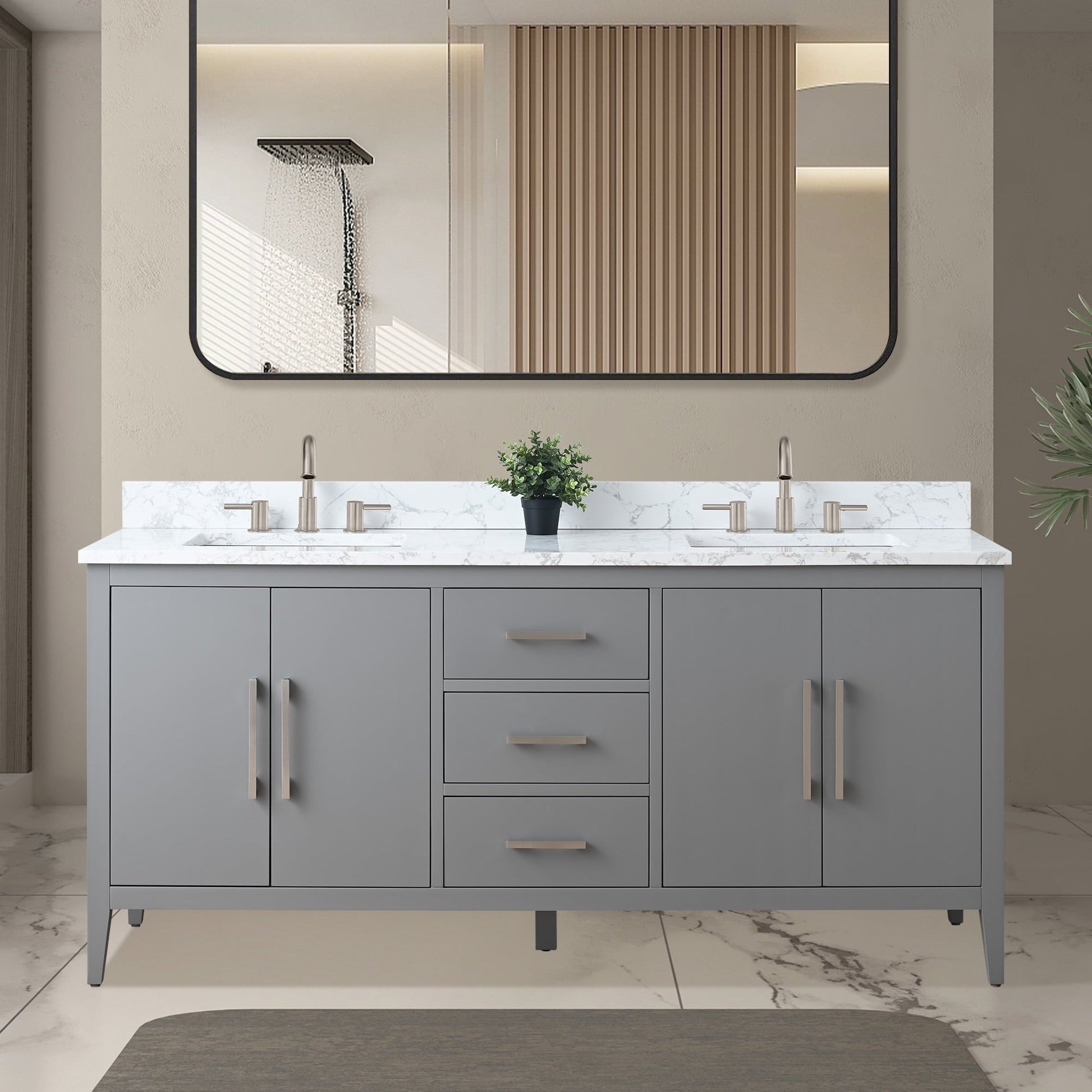 Cashmere Gray / Brushed Nickel