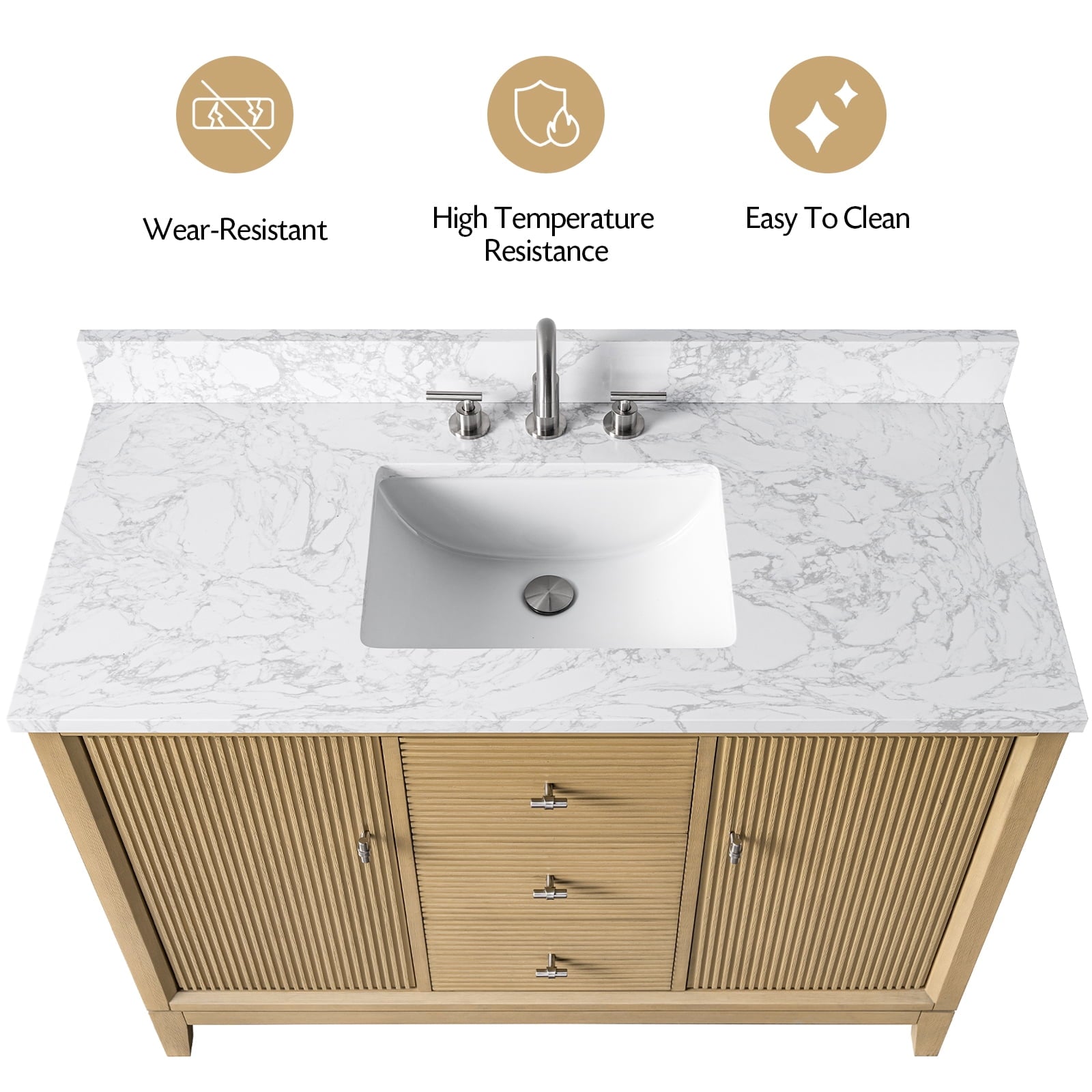 Linear Natural Oak / Brushed Nickel