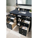 Black Onyx / Charcoal Soapstone - 3 Faucet Holes