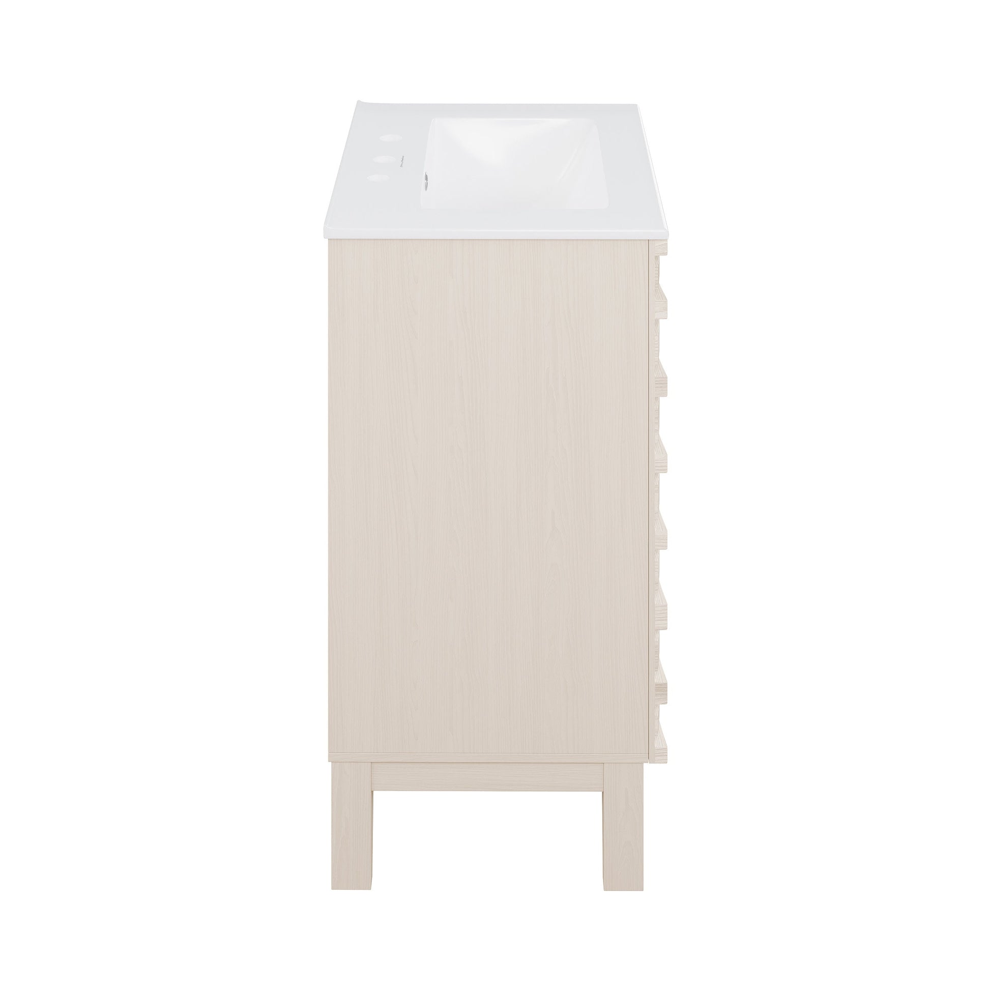 White Oak / White / 3-Hole