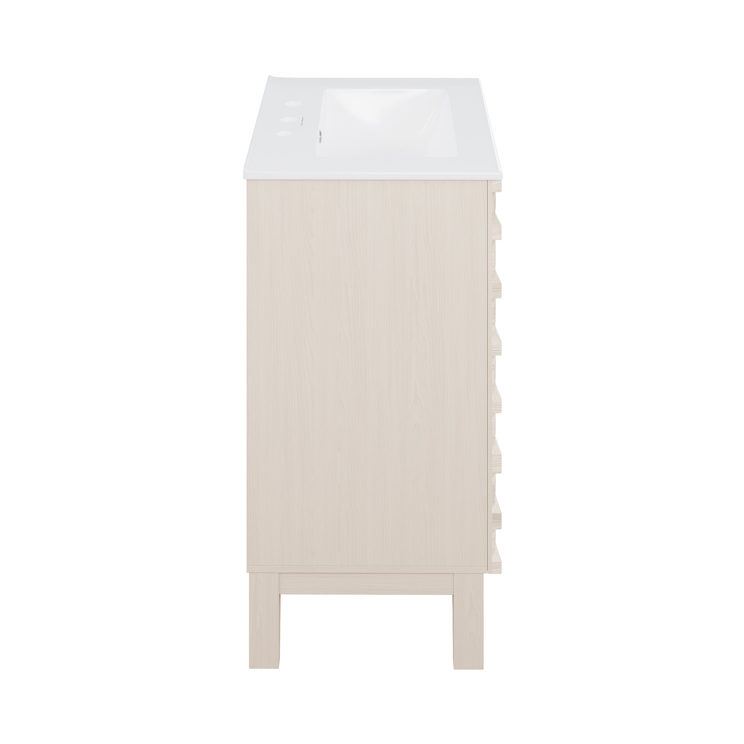 White Oak / White / 3-Hole