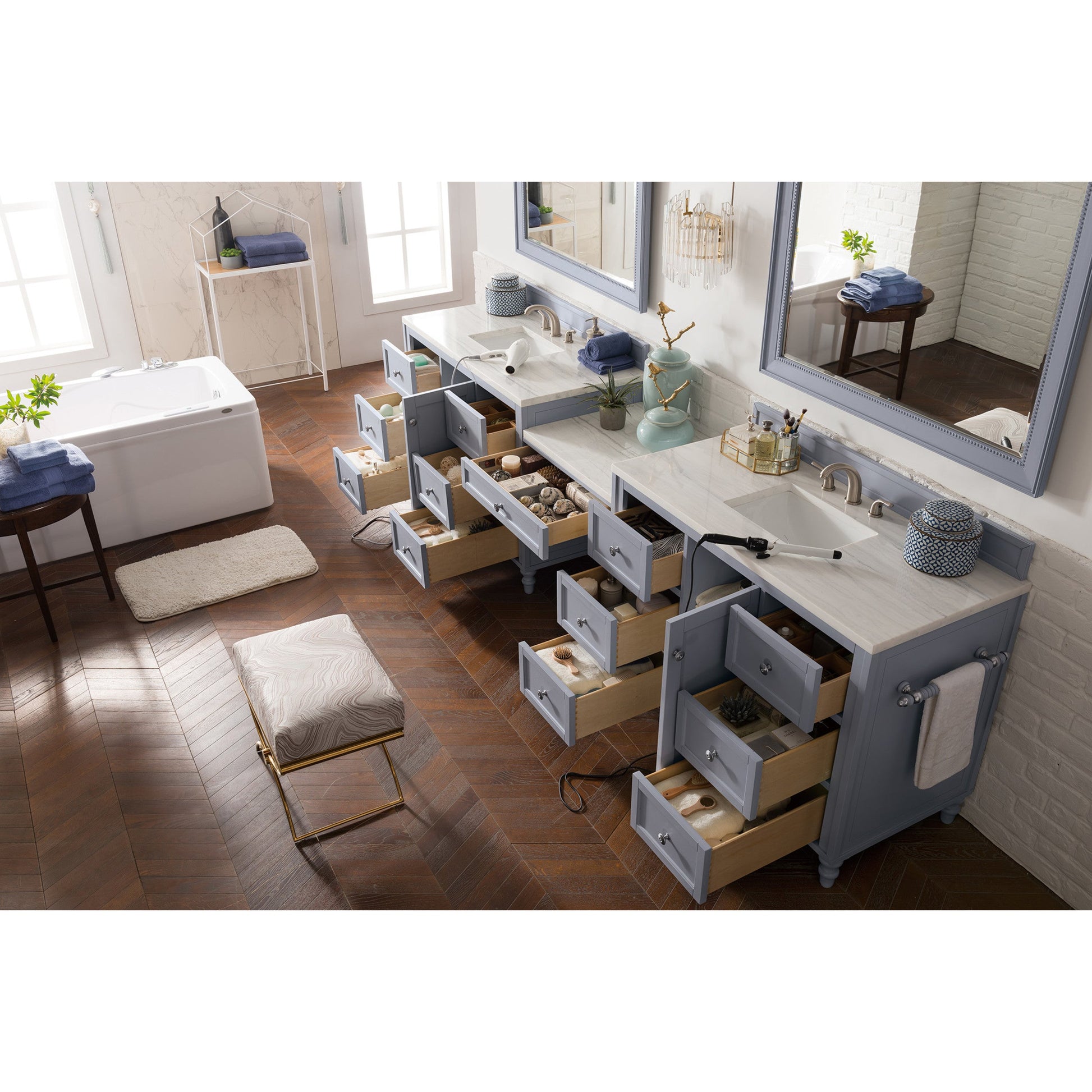 Silver Gray / Arctic Fall - 3 Faucet Holes