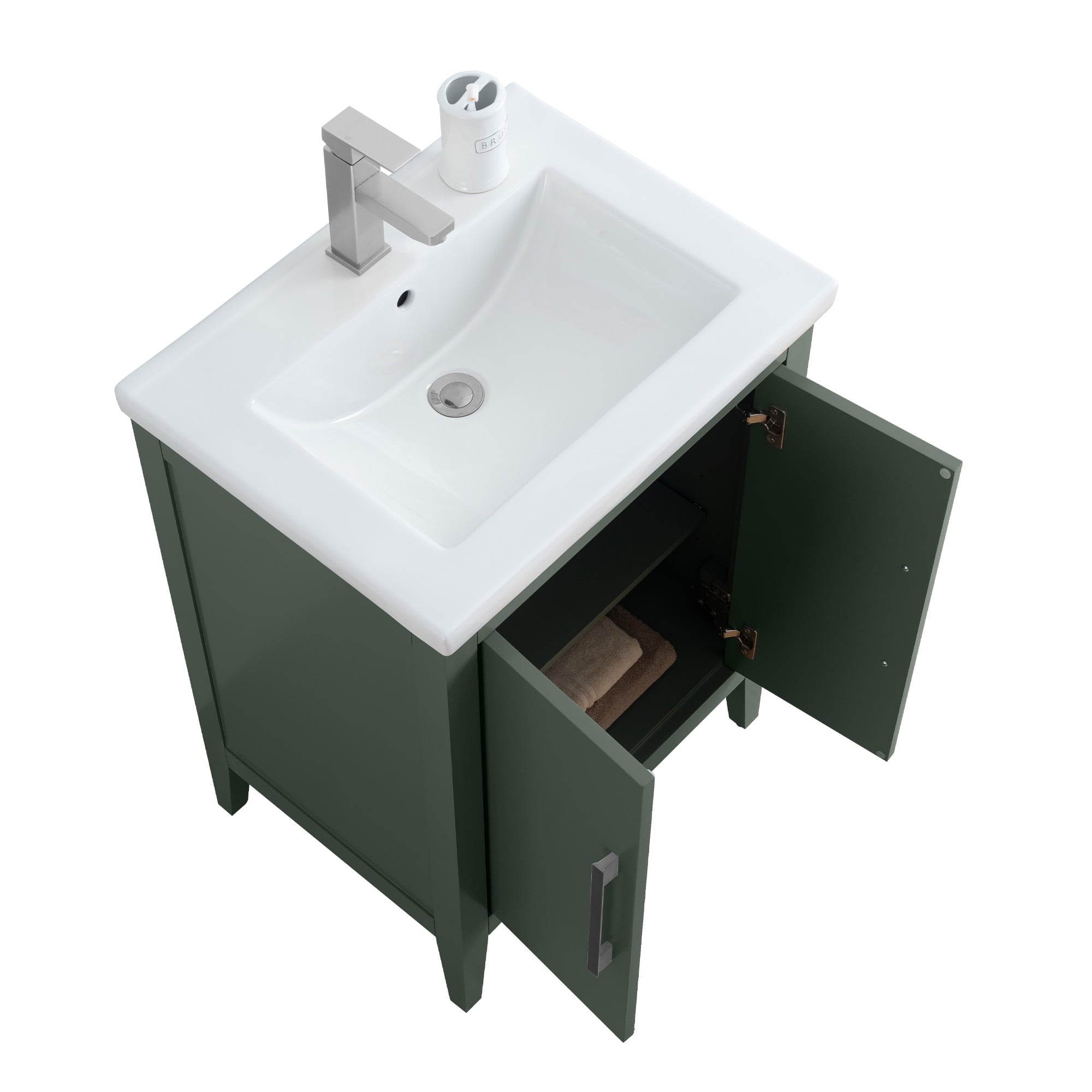 Vintage Green / Brushed Nickel