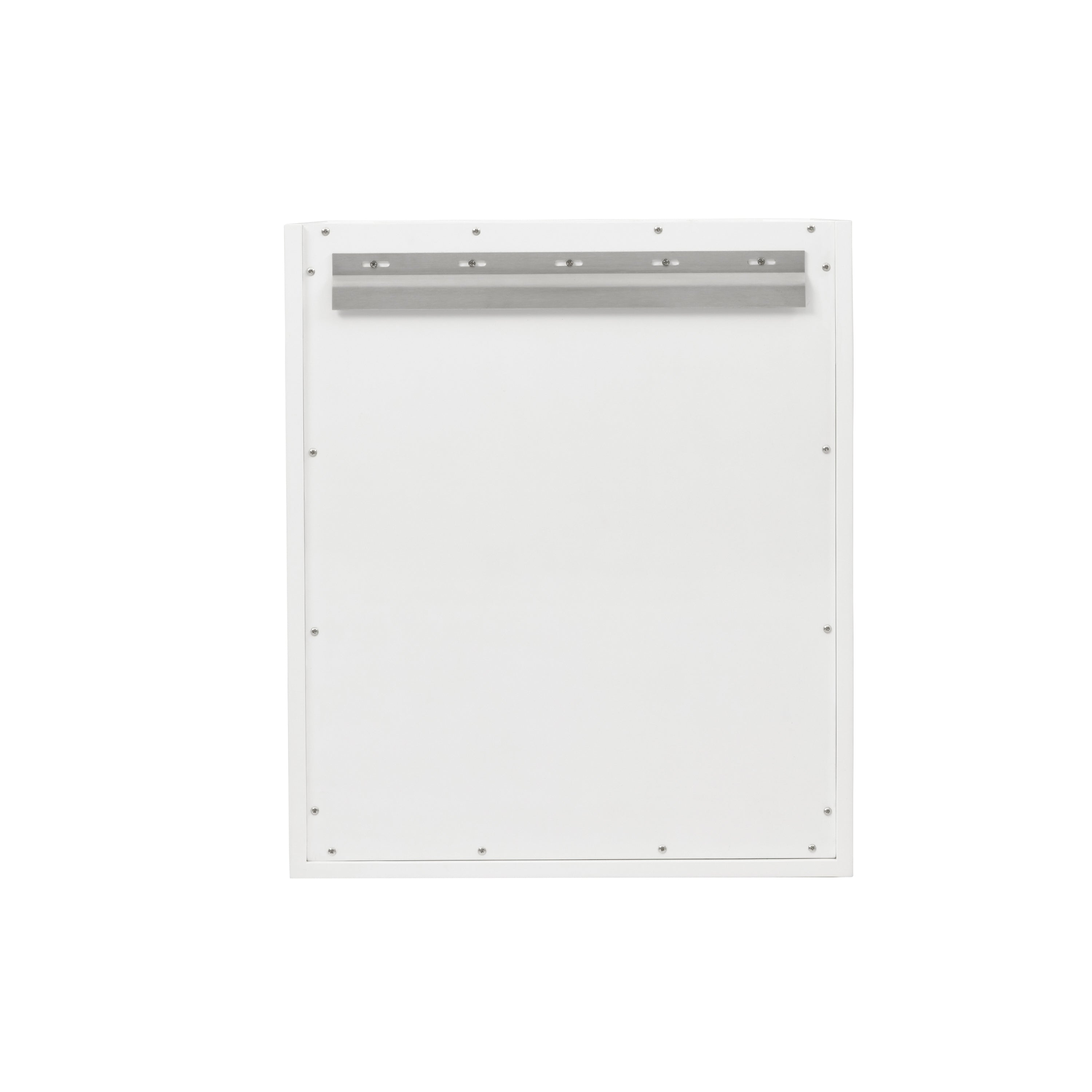 Glossy White / Champagne Brass