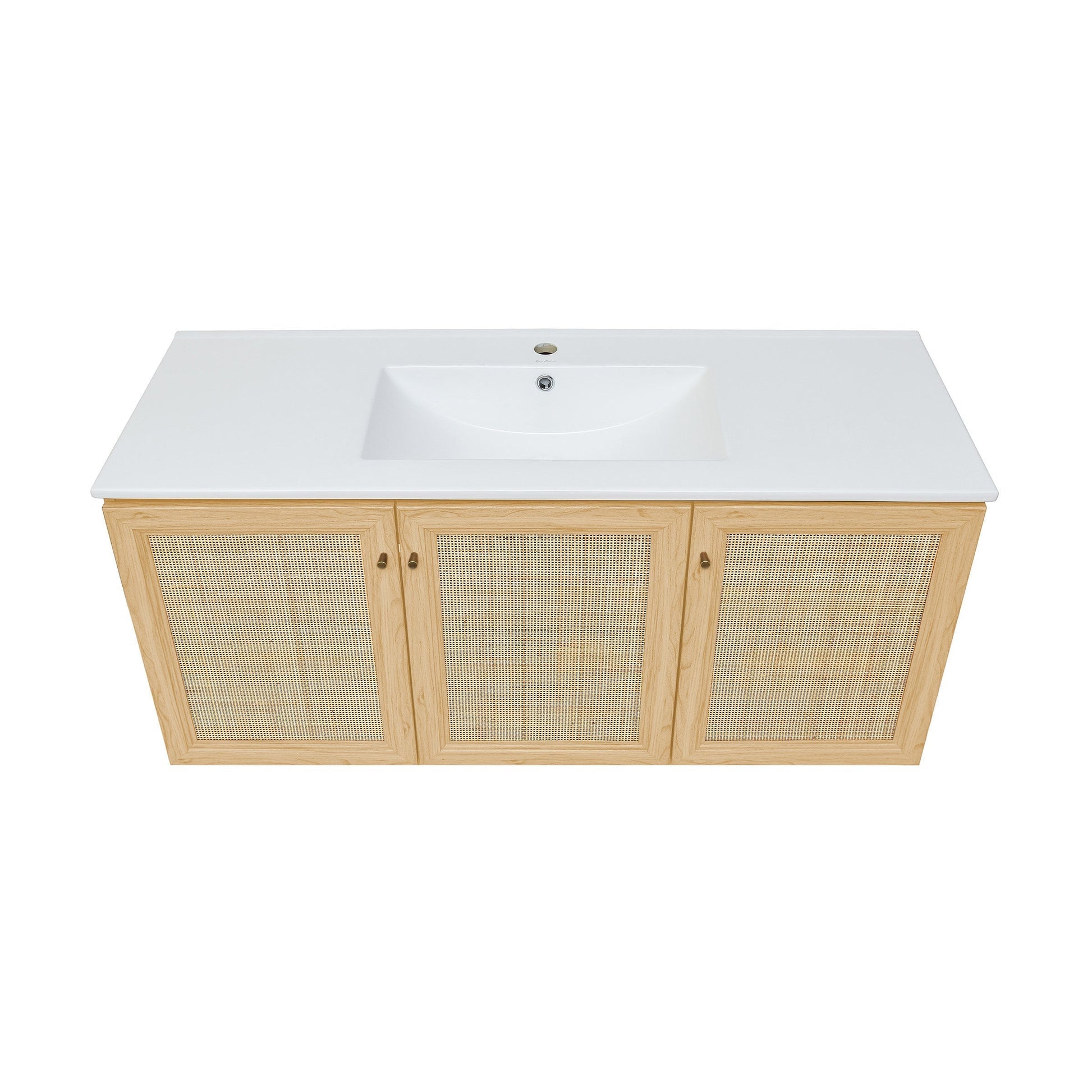 Natural Oak / White / 1-Hole