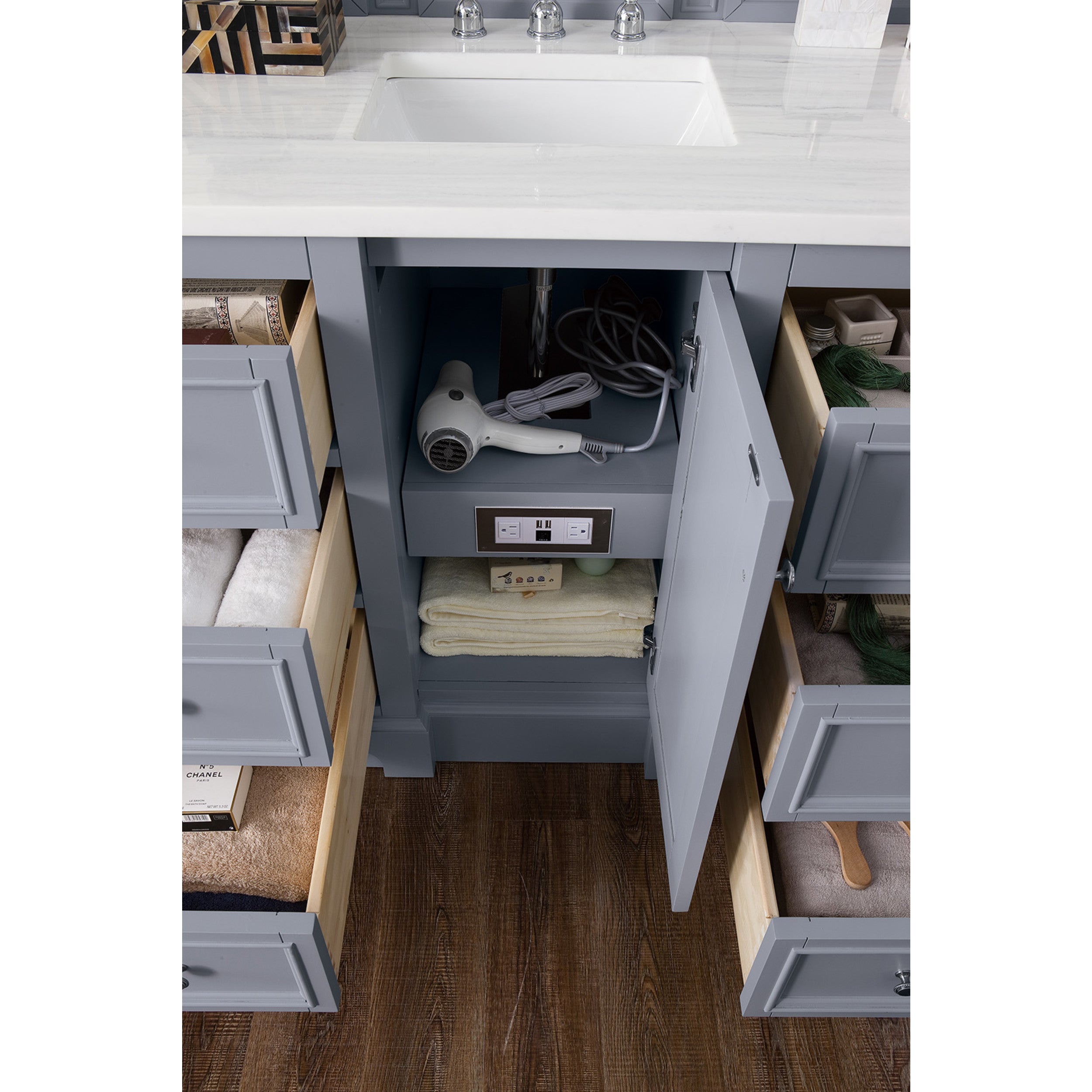 Silver Gray / Arctic Fall - 3 Faucet Holes