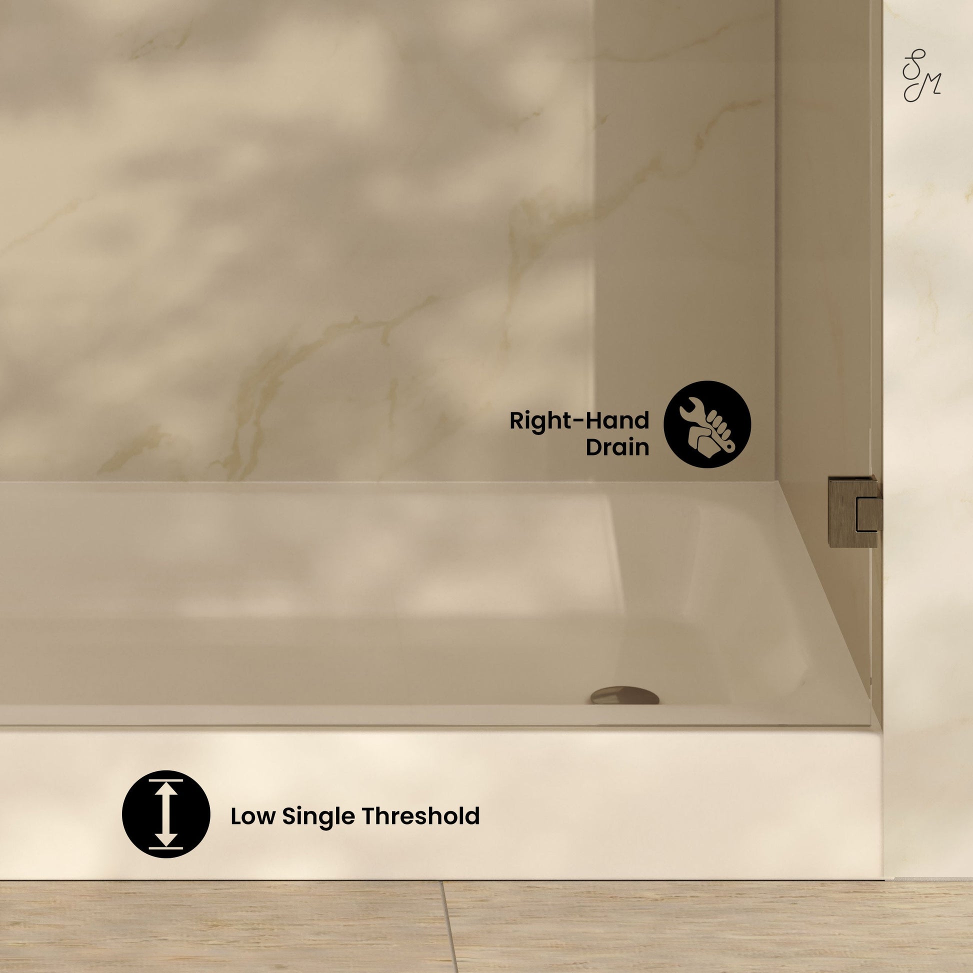 Glossy Bisque / Right