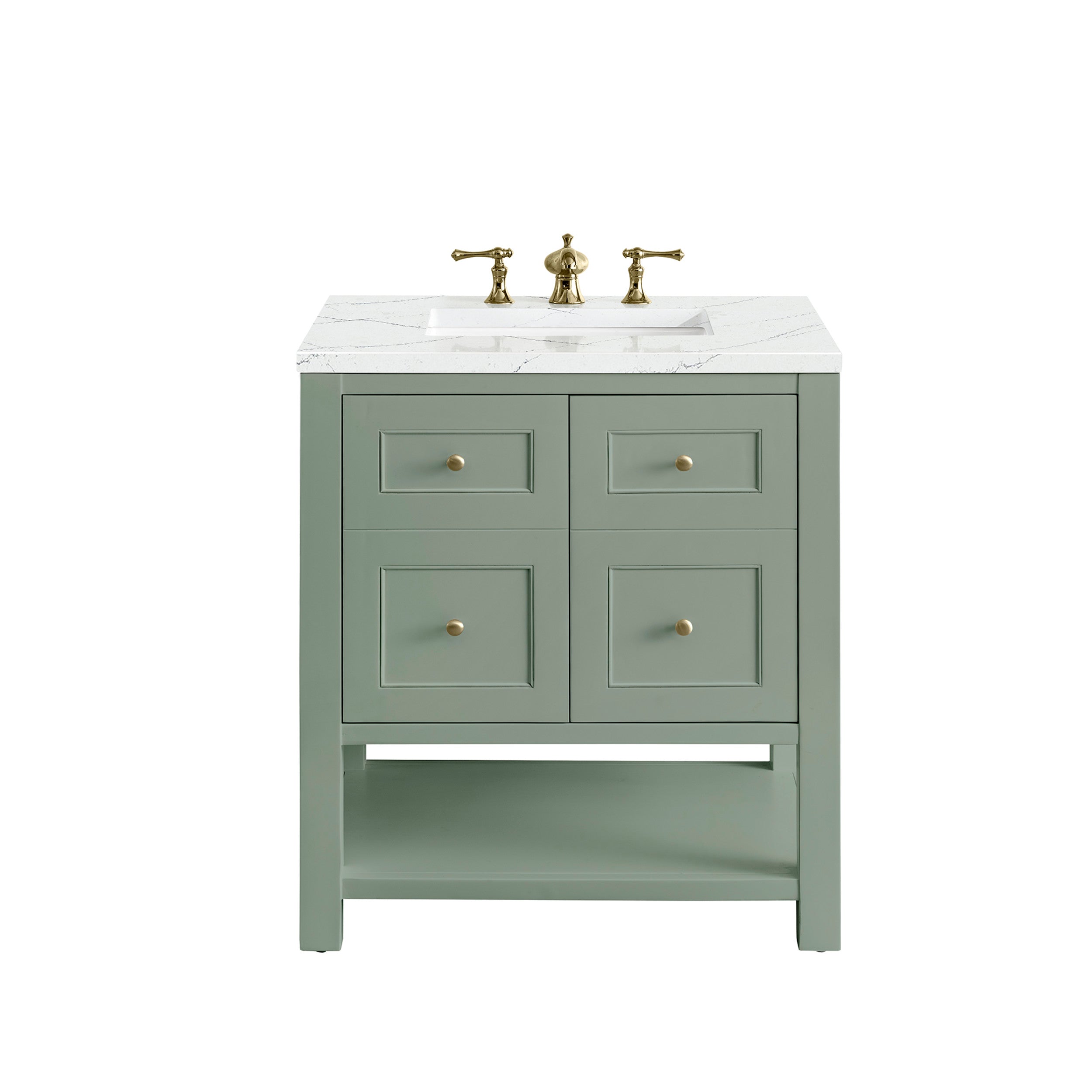 Smokey Celadon / Ethereal Noctis - 3 Faucet Holes