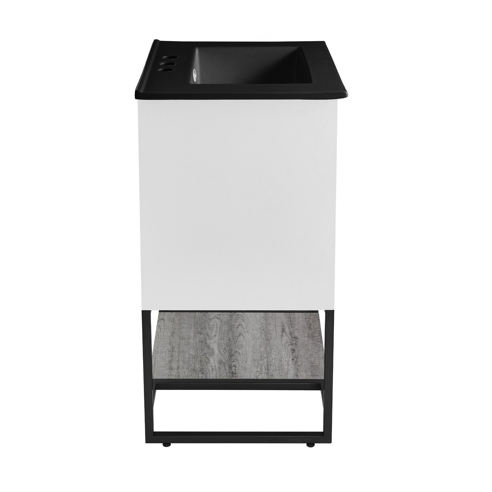 Gray Oak / Matte Black / 3-Hole