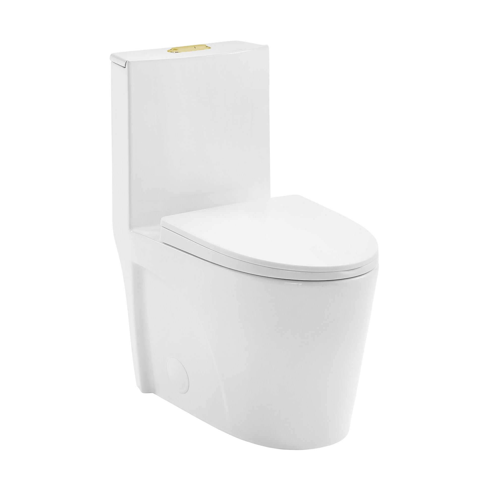 Glossy White / Dual - Top / Gold