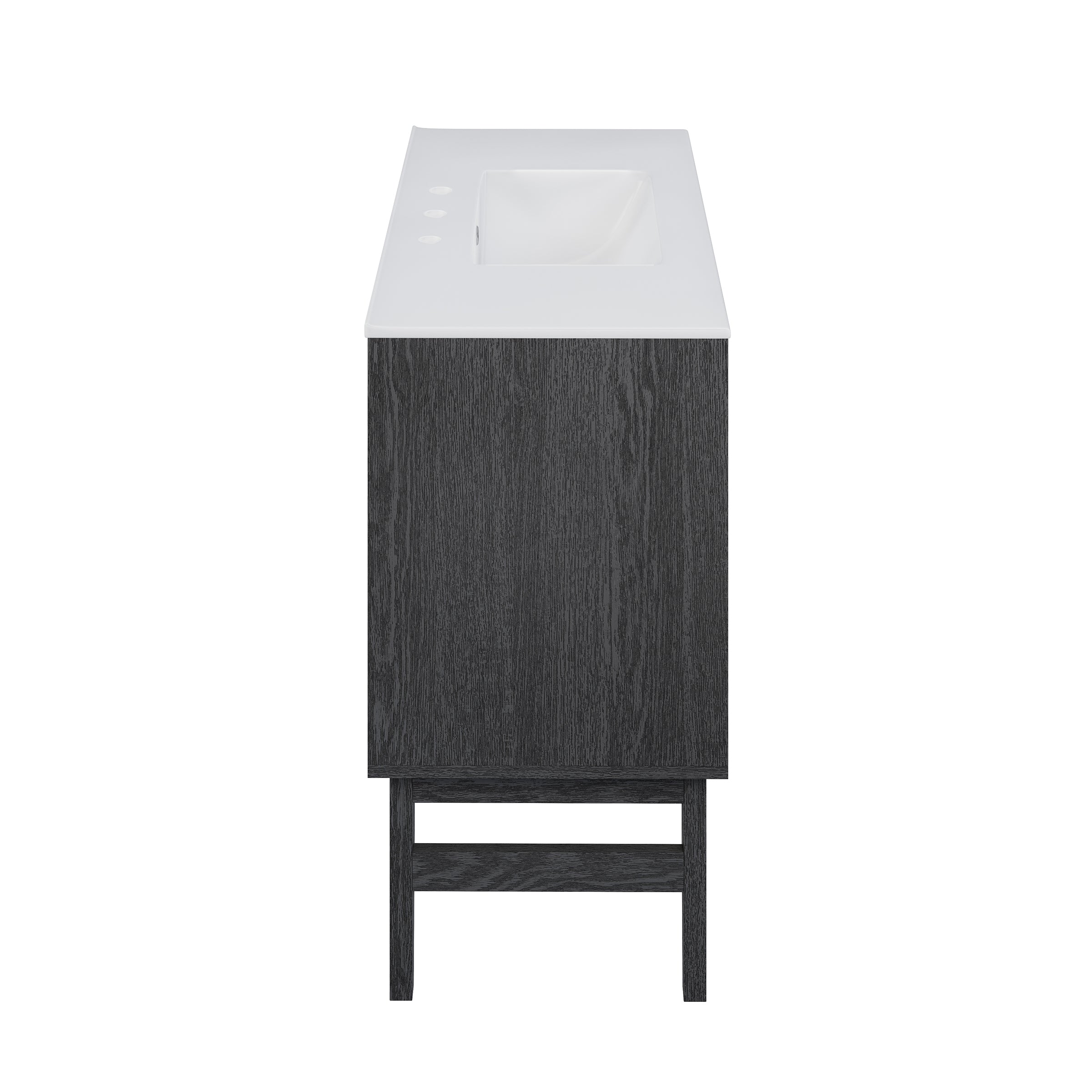 Black Oak / White / 3-Hole