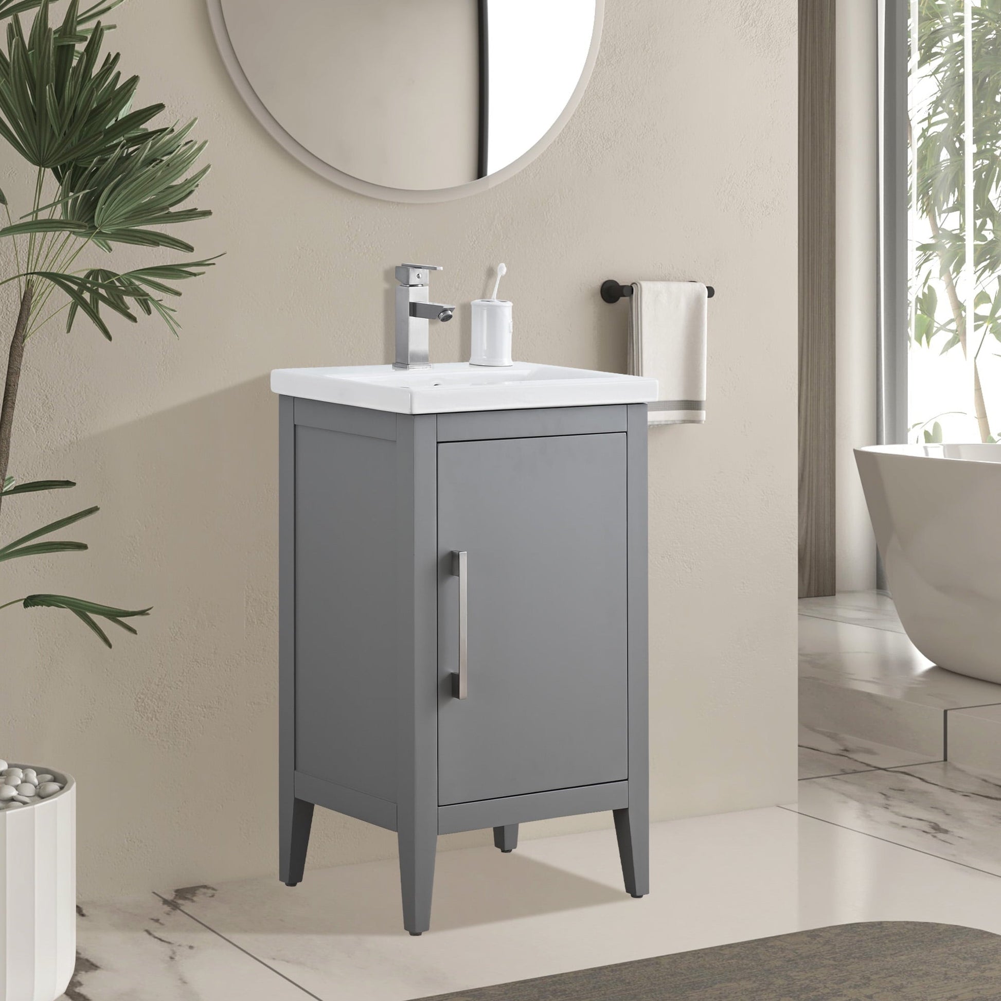 Cashmere Gray / Brushed Nickel