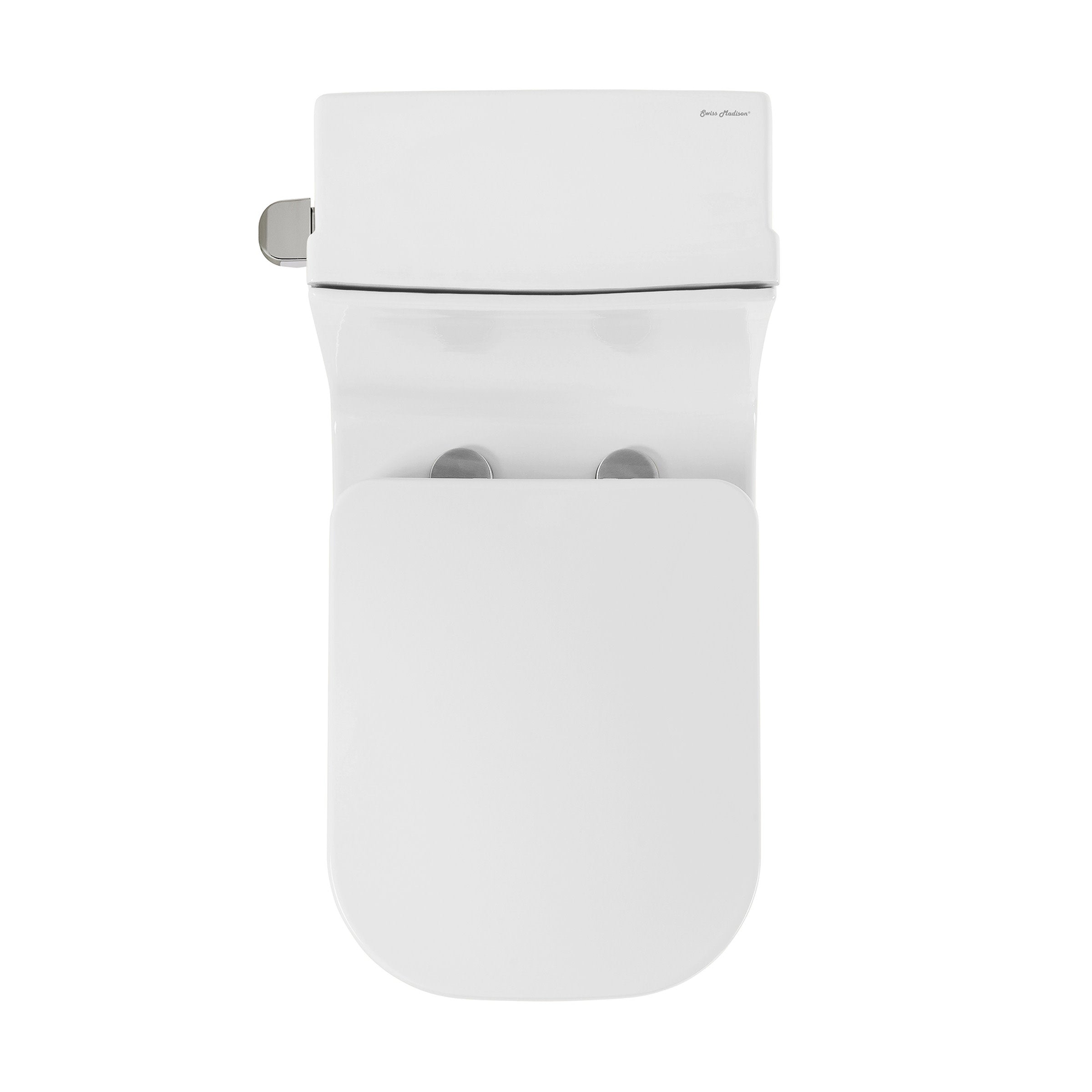 Glossy White / Single - Left / Chrome