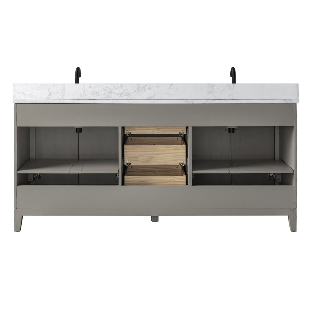 Linear Driftwood Gray / Matte Black