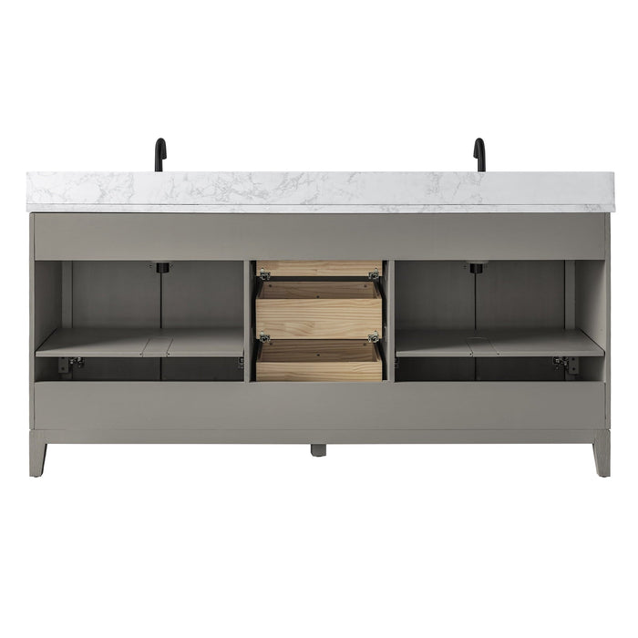 Linear Driftwood Gray / Matte Black
