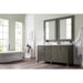 Silver Oak / Carrara White - 3 Faucet Holes