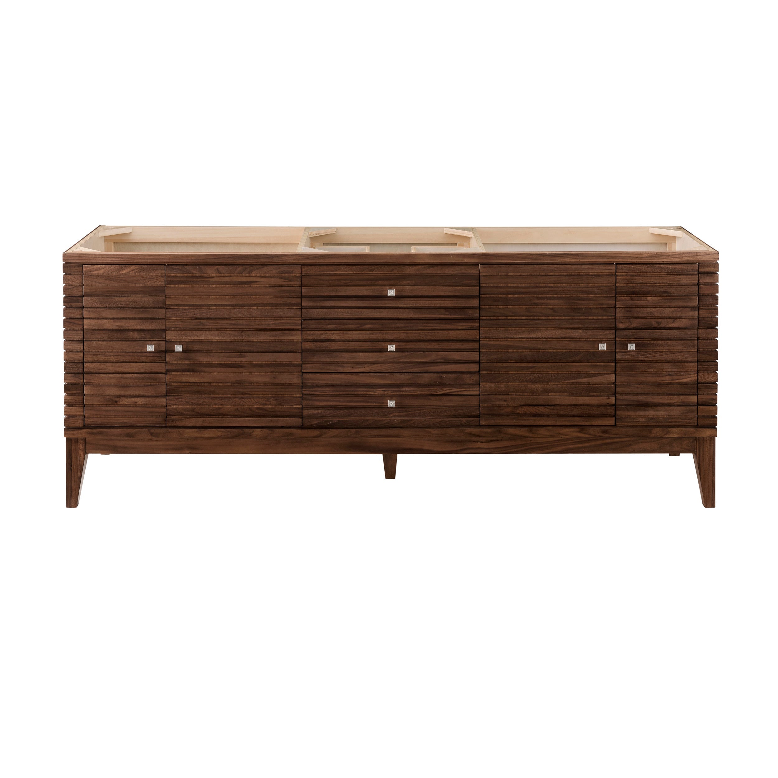 Mid-Century Walnut / No Countertop
