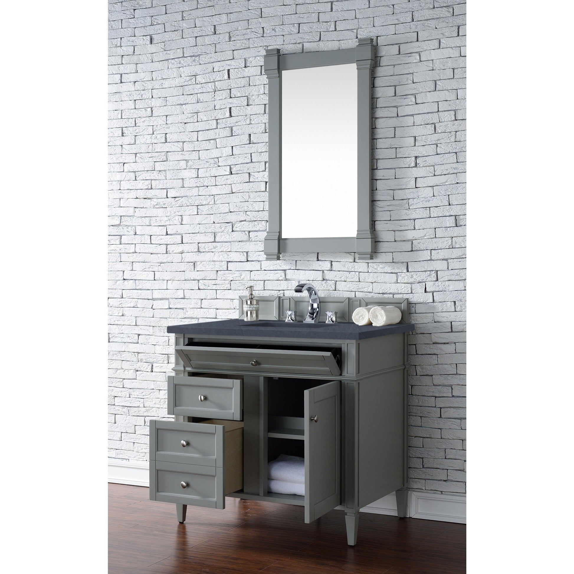Urban Gray / Charcoal Soapstone - 3 Faucet Holes