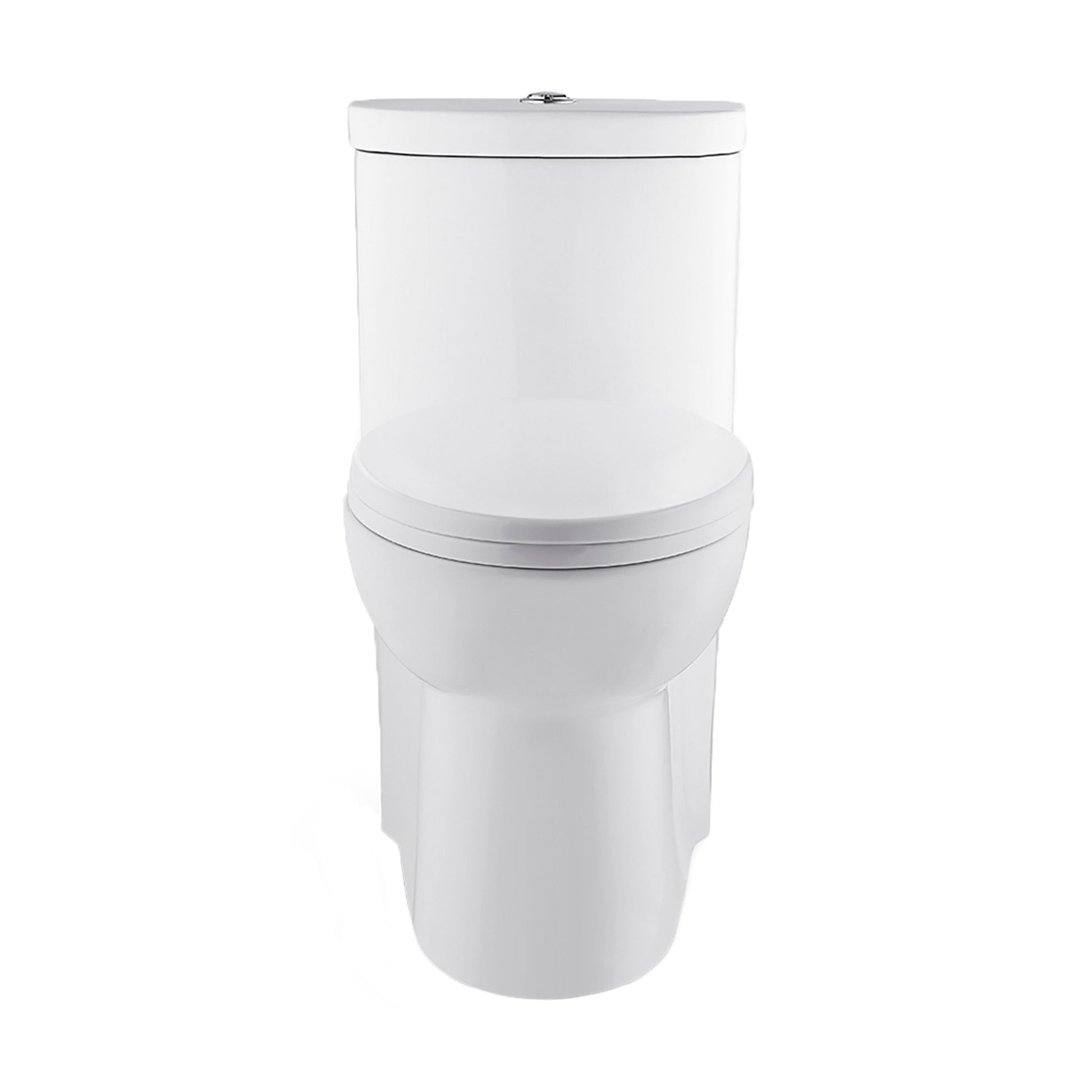 Glossy White / Dual Touchless - Top / Chrome