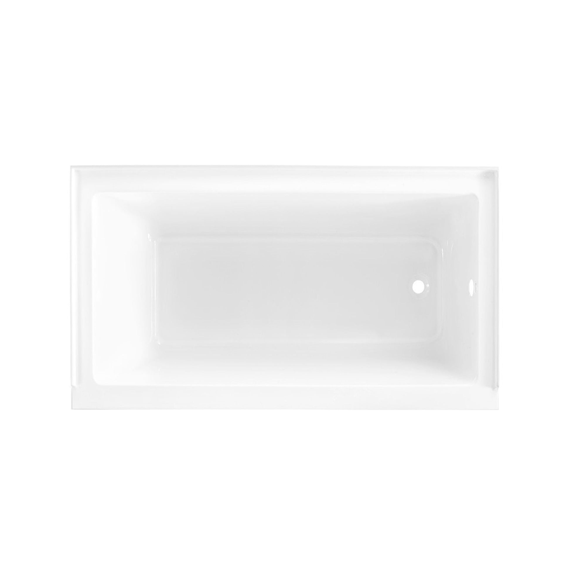 Glossy White / Alcove - No Apron / Right