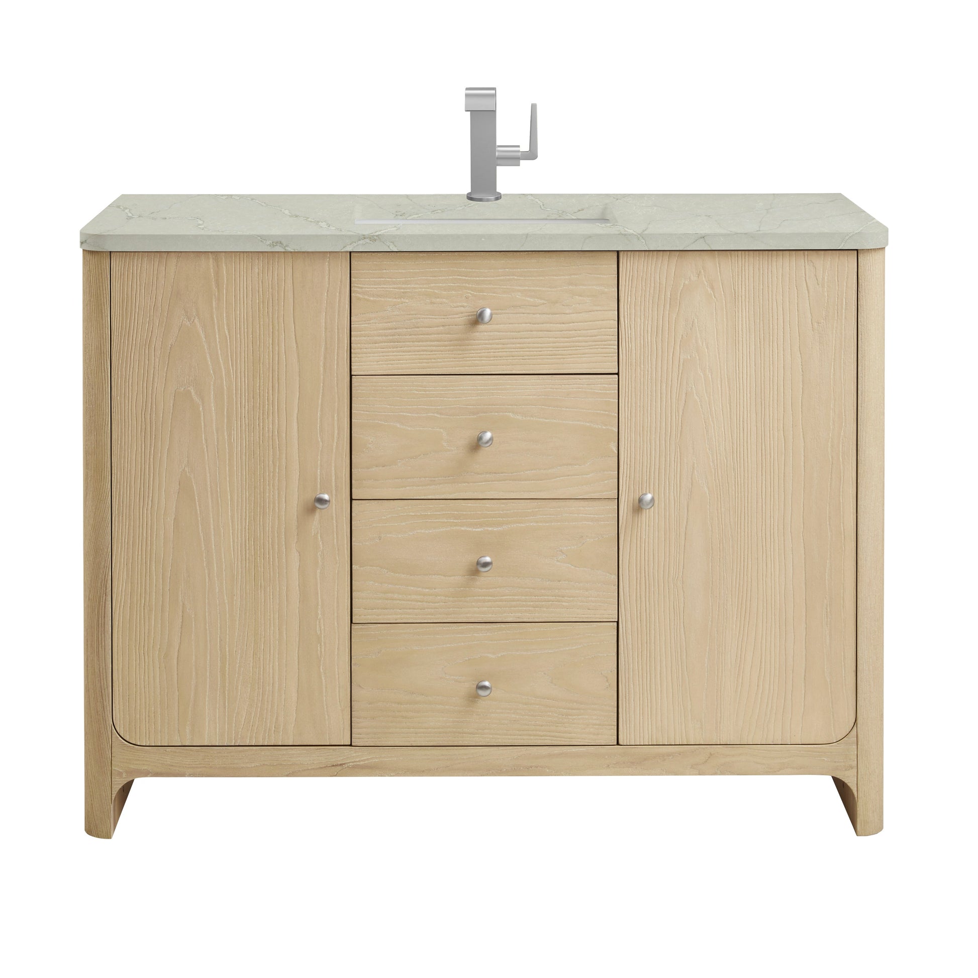 Coastal Driftwood / Victorian Silver - 1 Faucet Holes