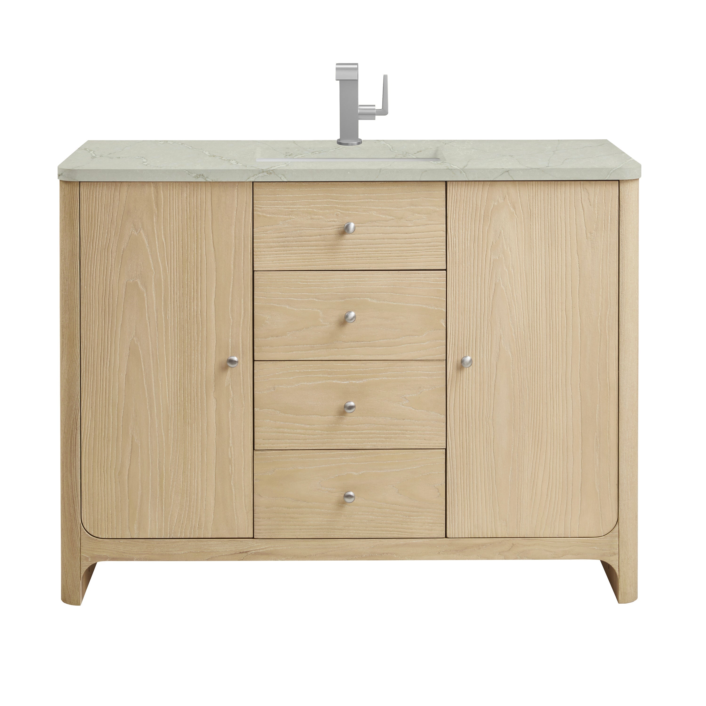 Coastal Driftwood / Victorian Silver - 1 Faucet Holes