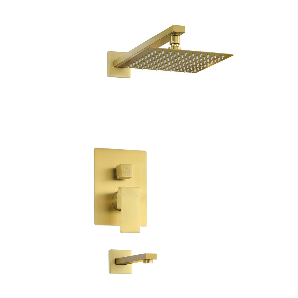 Brushed Gold / With Tub Filler