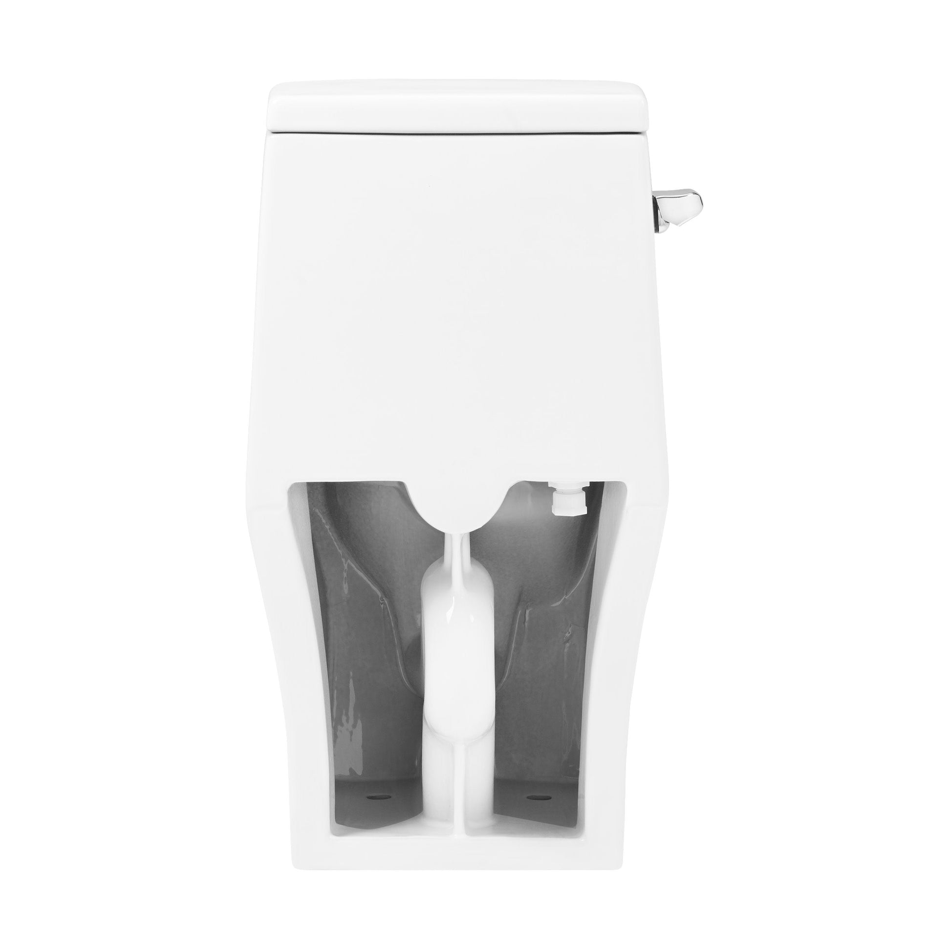 Glossy White / Single - Left / Chrome
