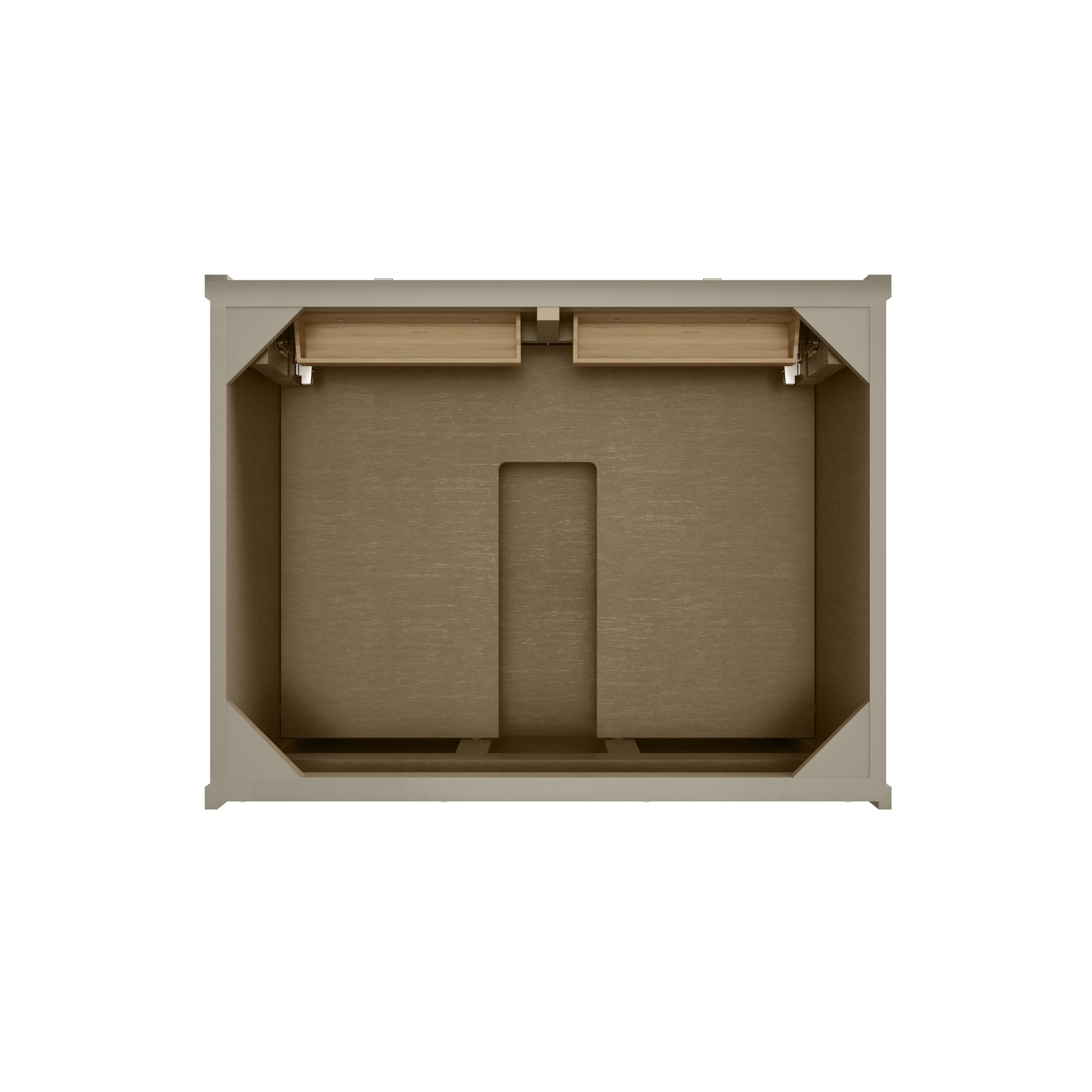 Walnut Whisper / White Zeus - 1 Faucet Hole