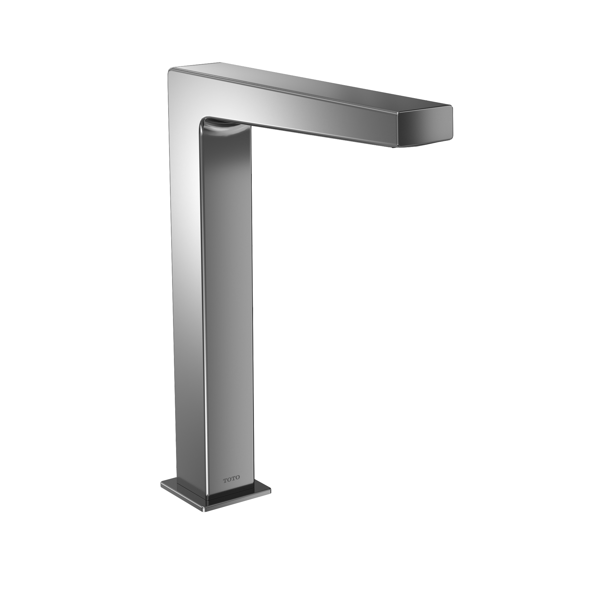 Toto Axiom Vessel AC Powered 0.5 GPM Touchless Bathroom Faucet with Thermostatic Mixing Valve - 10 Second On Demand Flow